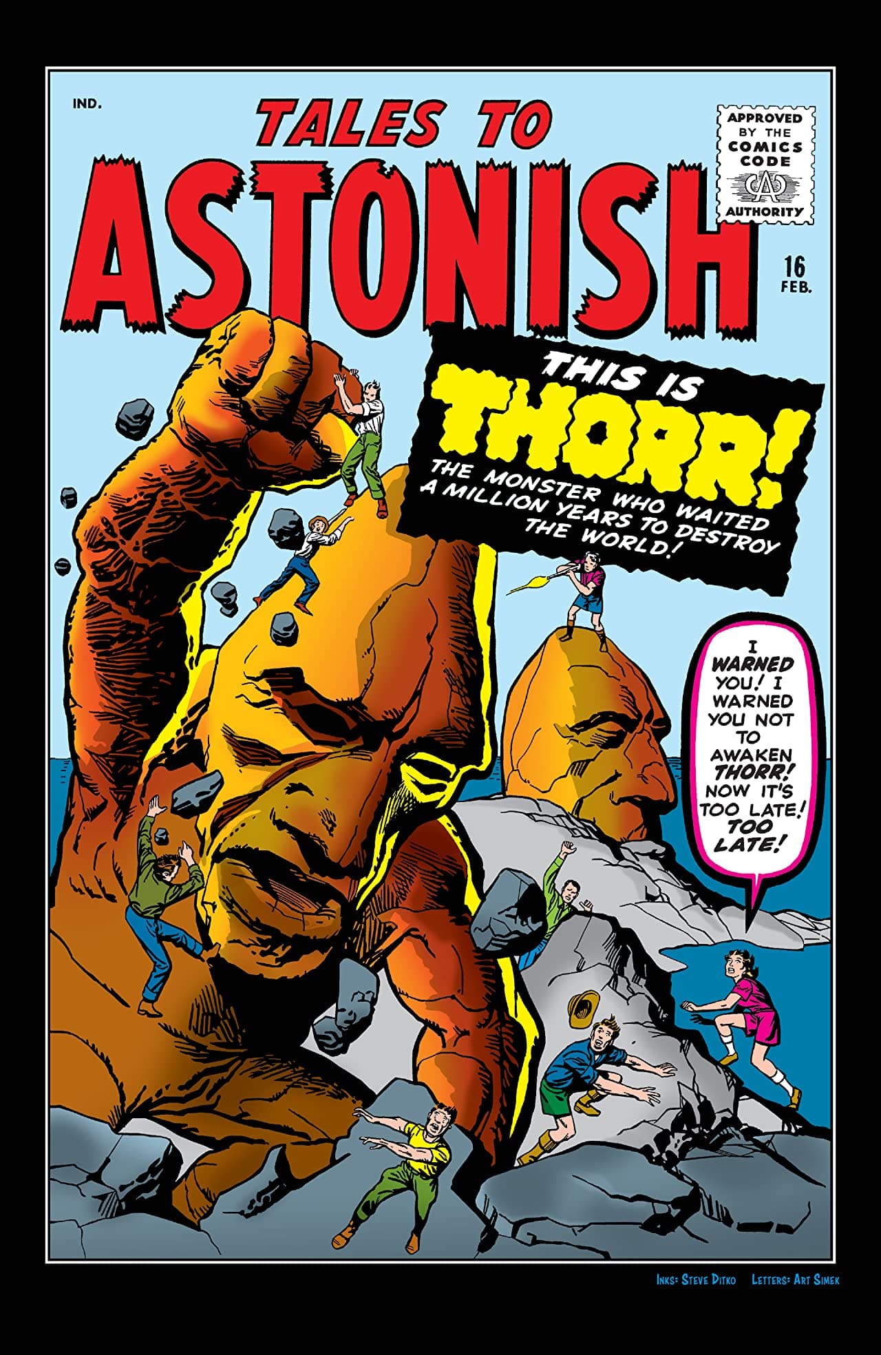 Tales to Astonish #16