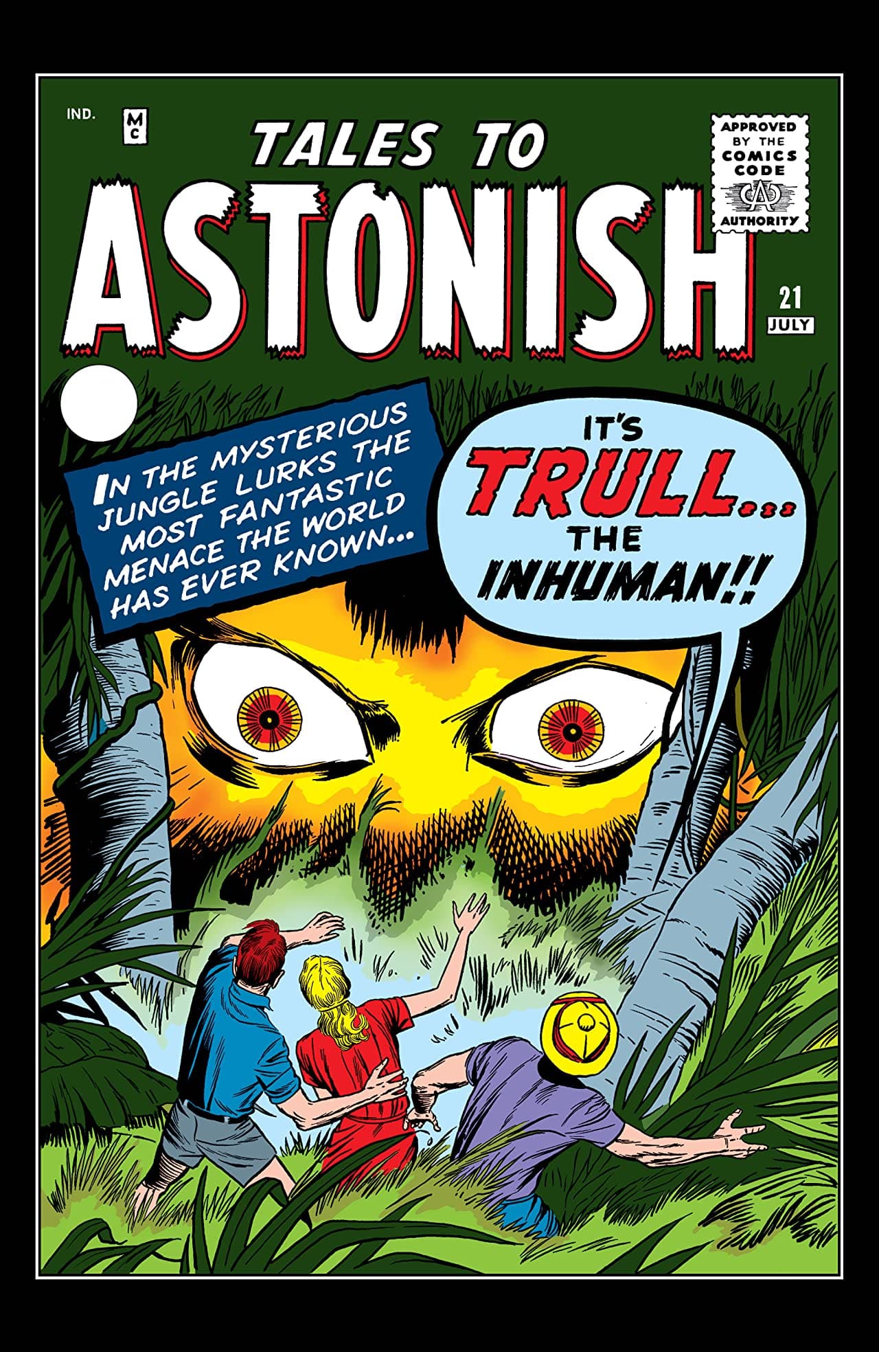 Tales to Astonish #21