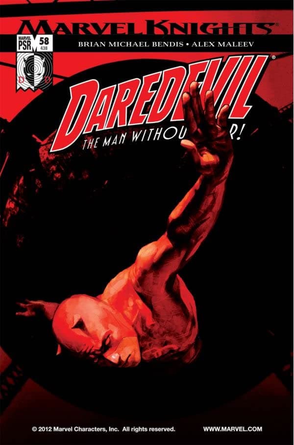 Daredevil #58 cover