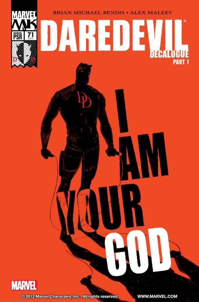 Daredevil #71 cover
