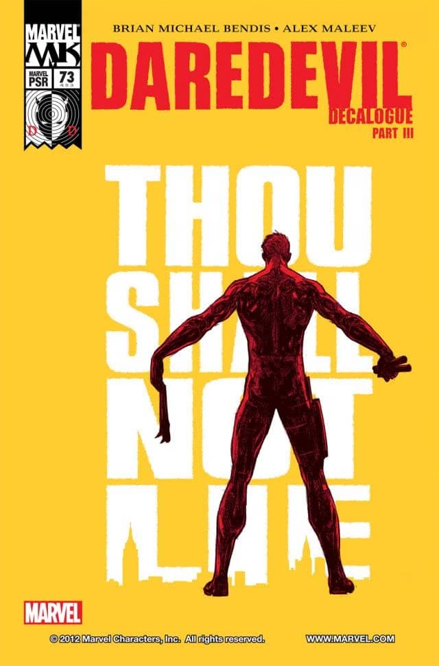 Daredevil #73 cover