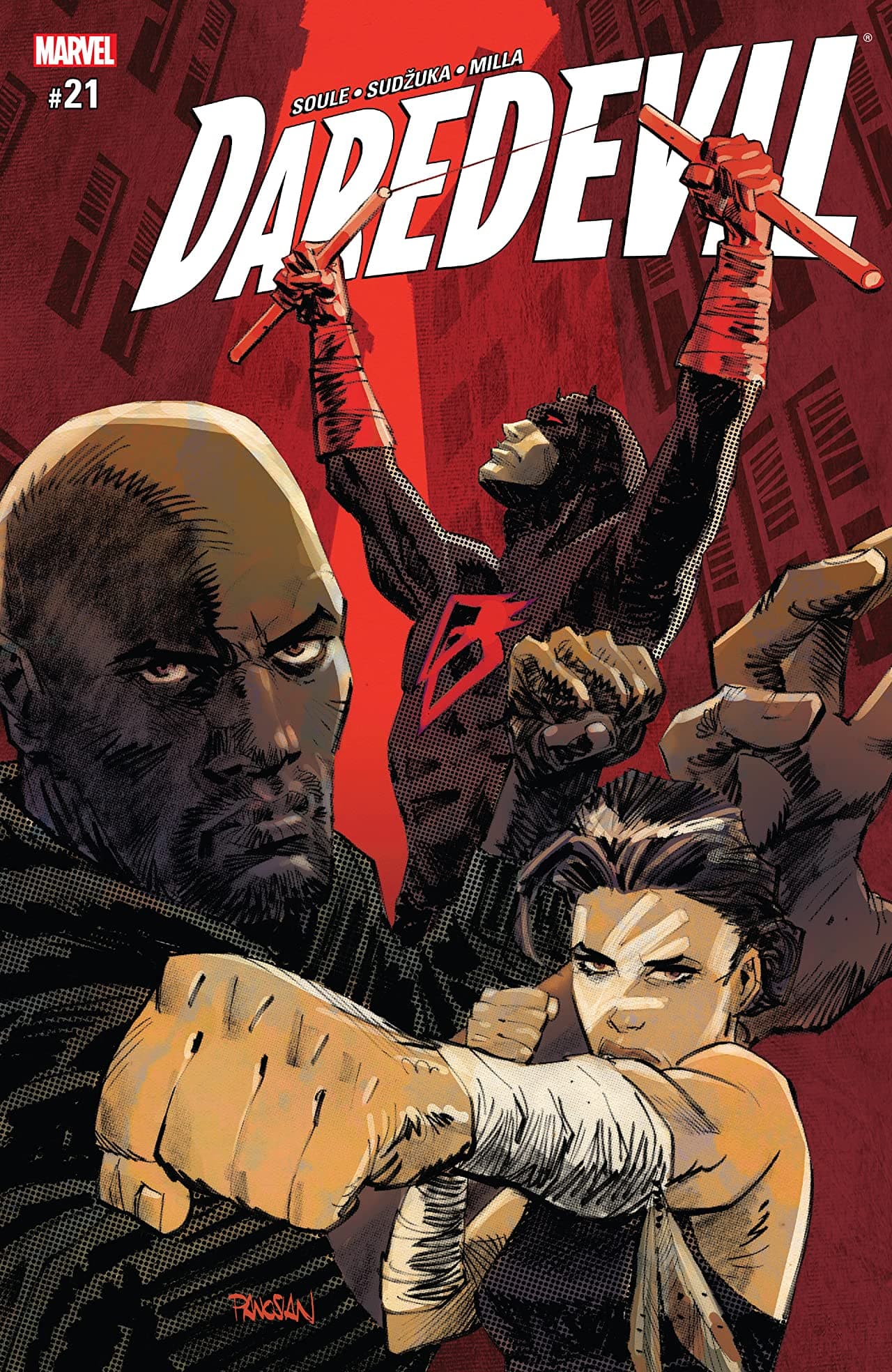 Daredevil #21 cover