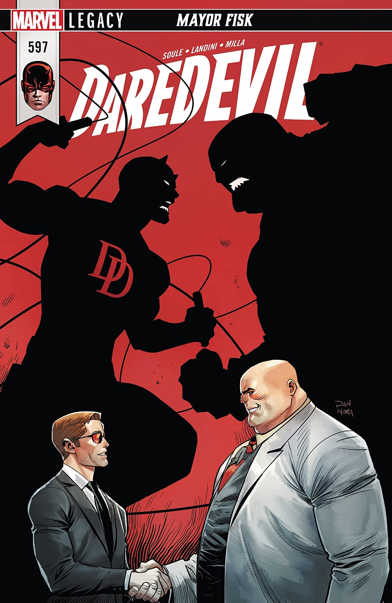 Daredevil #597 cover