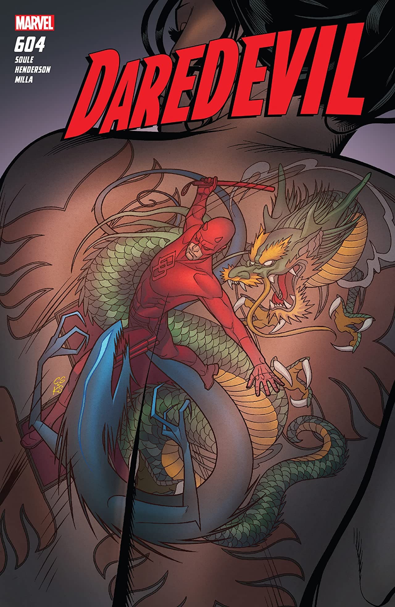 Daredevil #604 cover