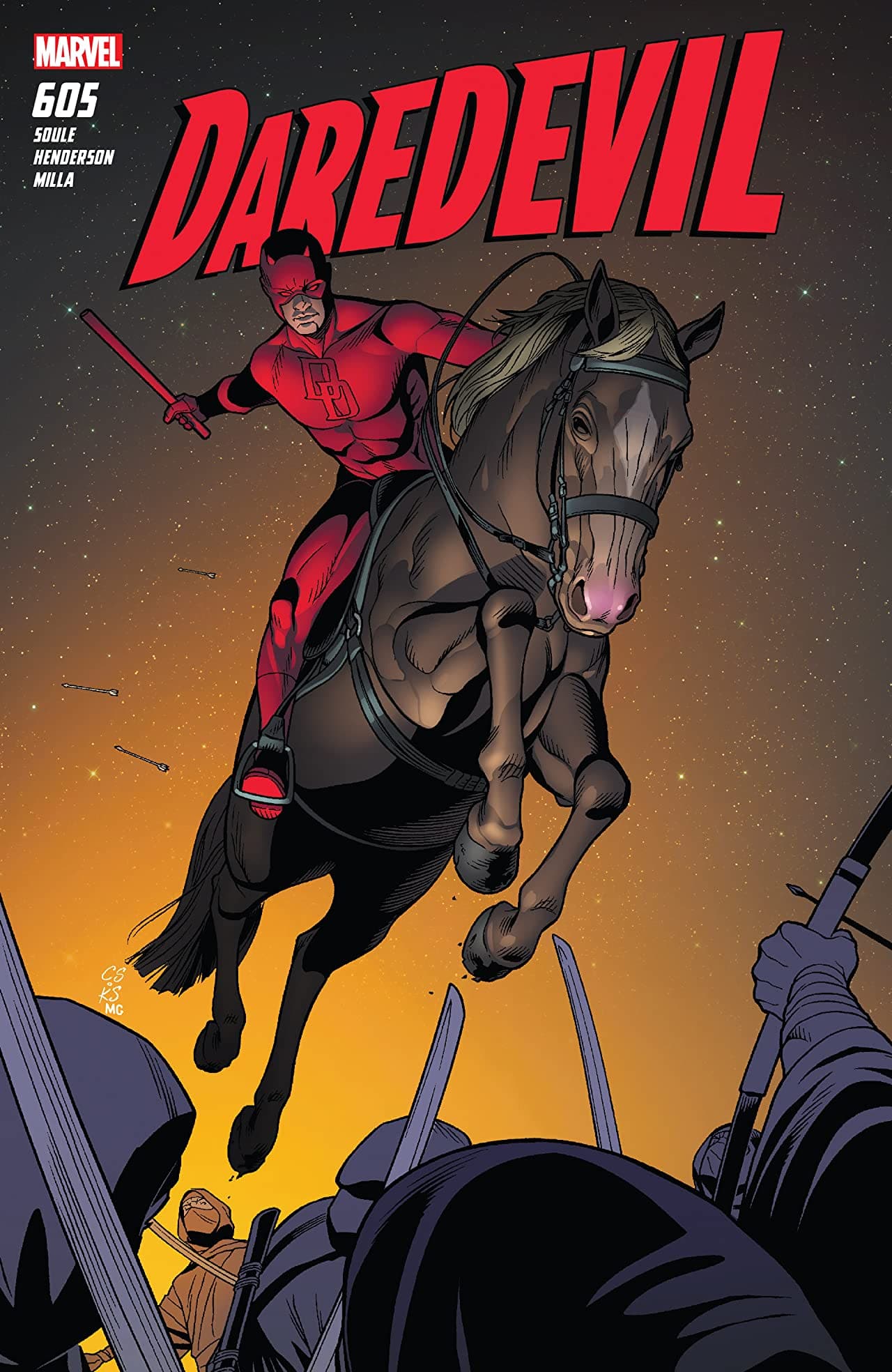 Daredevil #605 cover