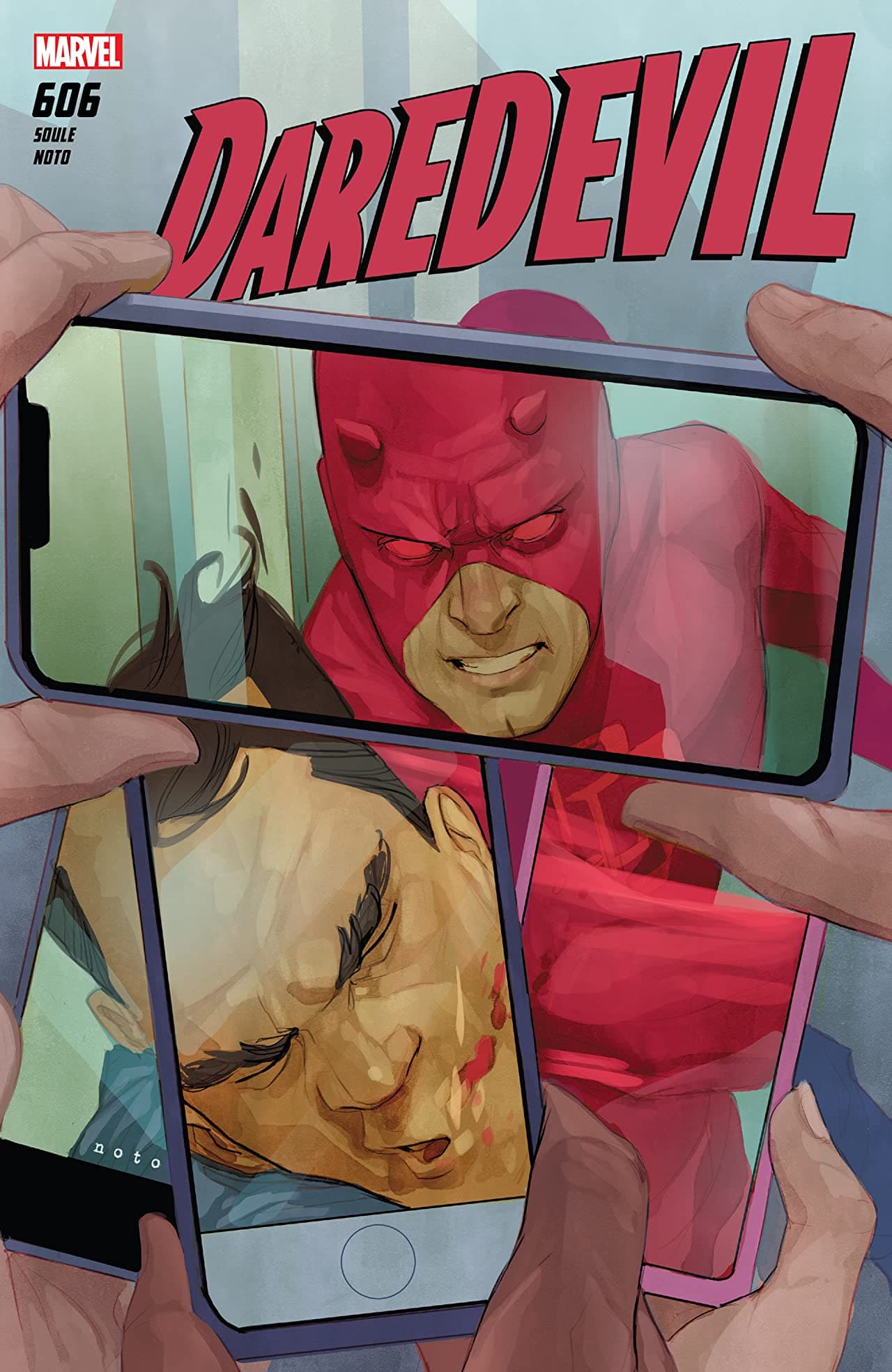 Daredevil #606 cover
