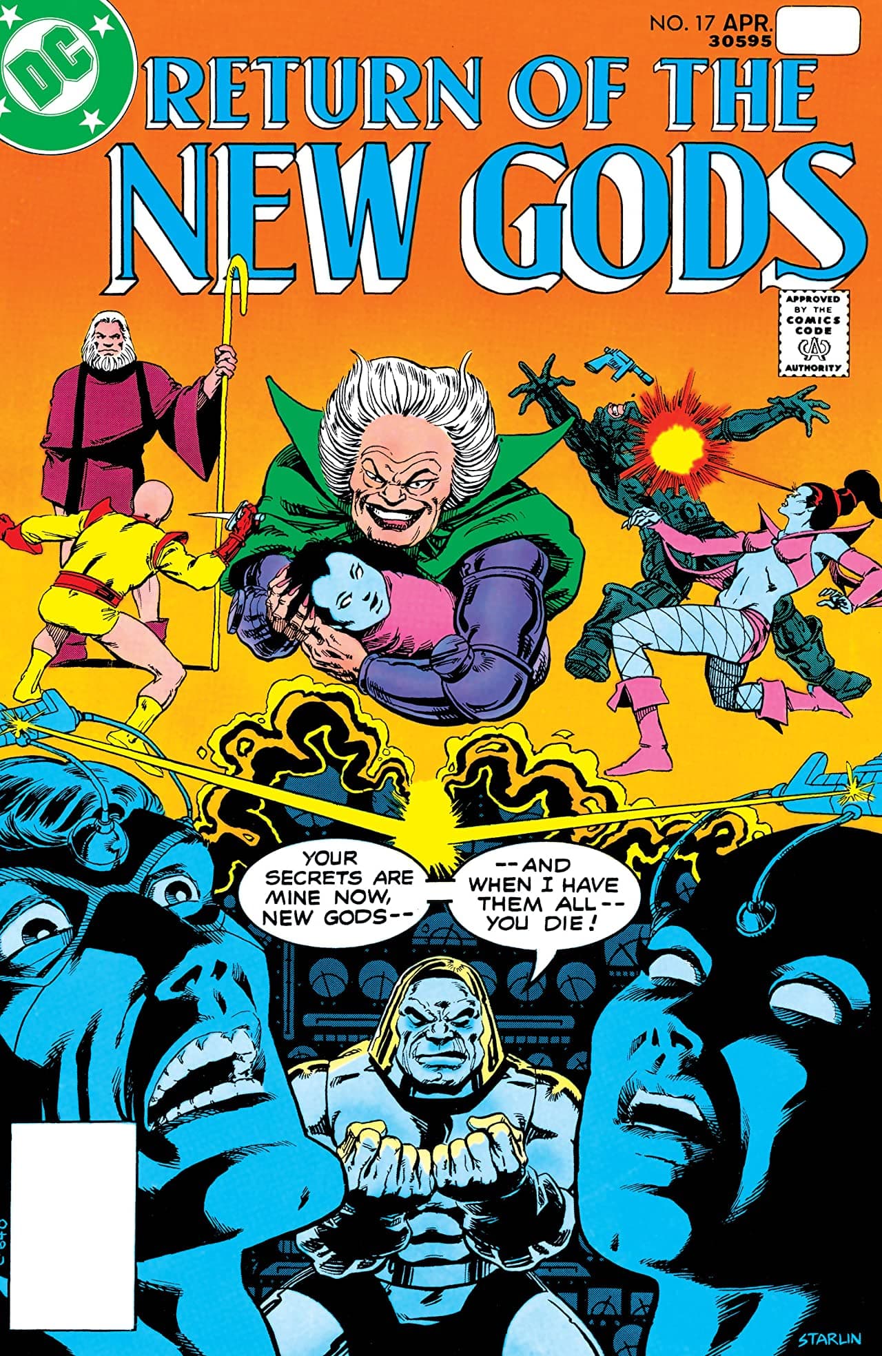 The New Gods #17 cover