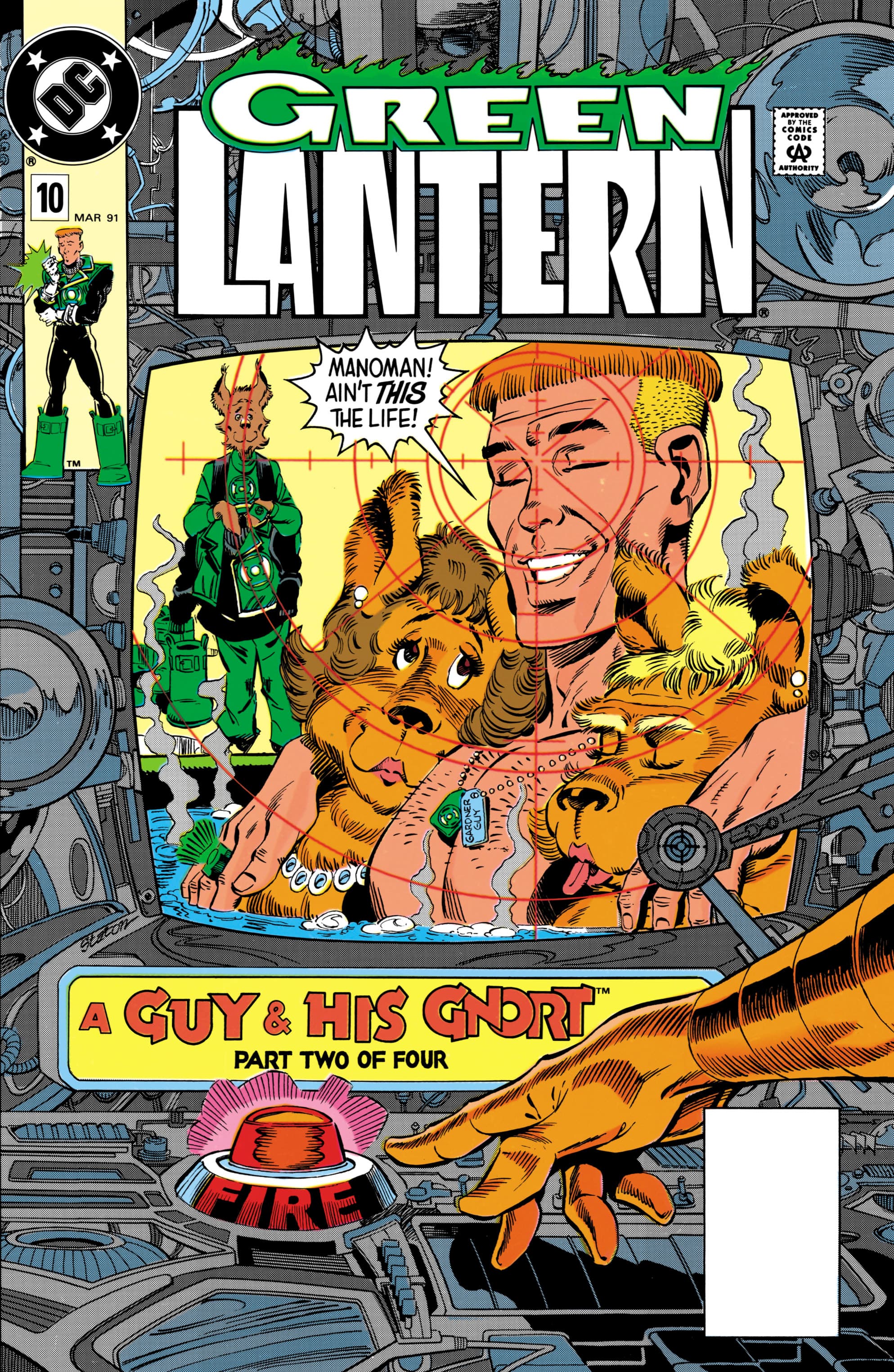 Green Lantern #10 cover