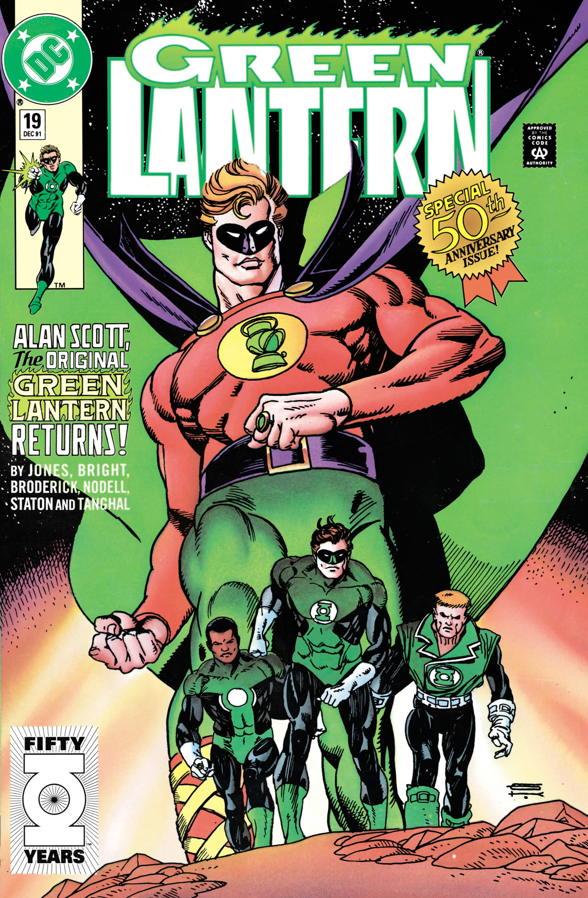 Green Lantern #19 cover