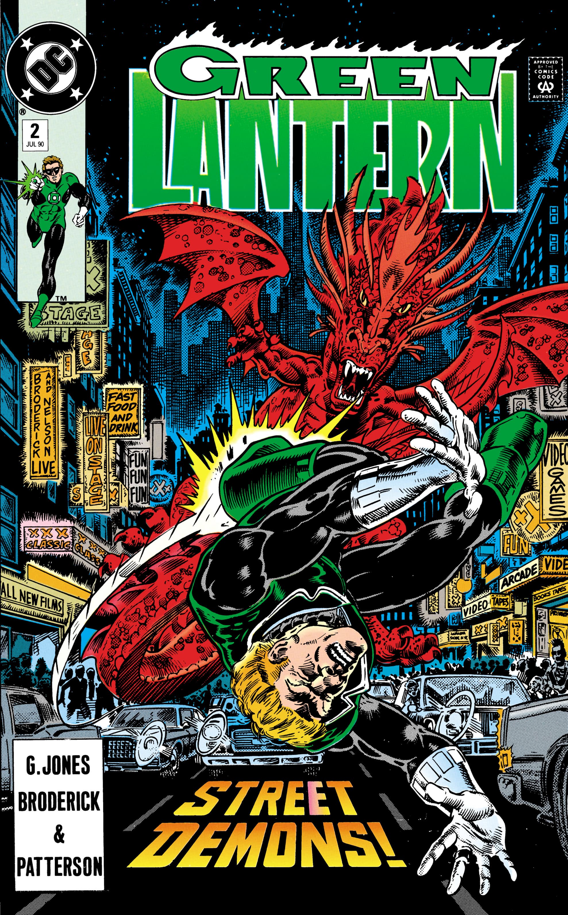 Green Lantern #2 cover