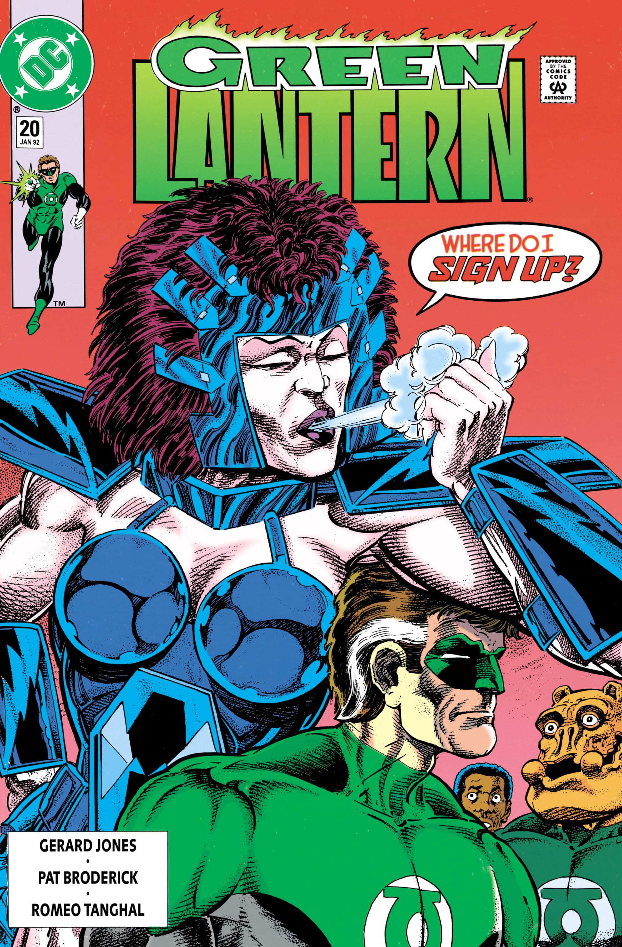 Green Lantern #20 cover