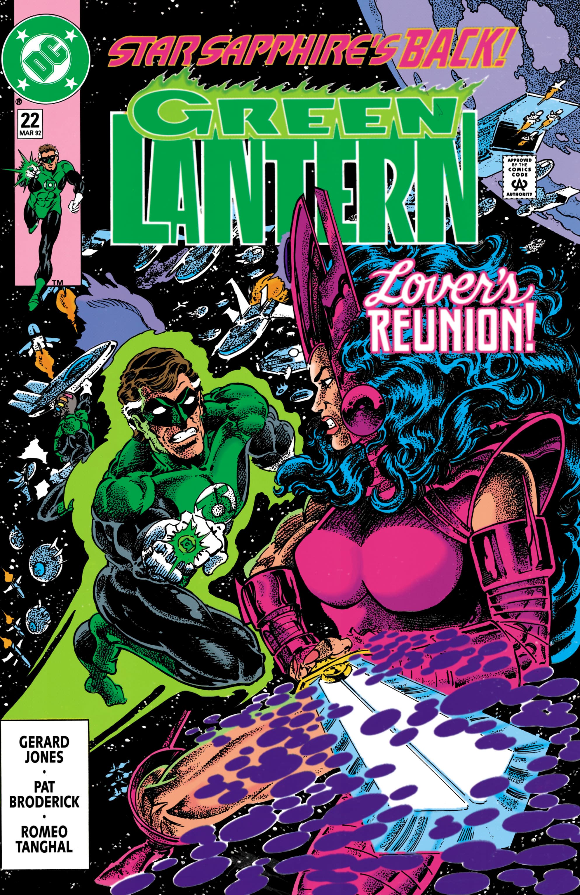 Green Lantern #22 cover