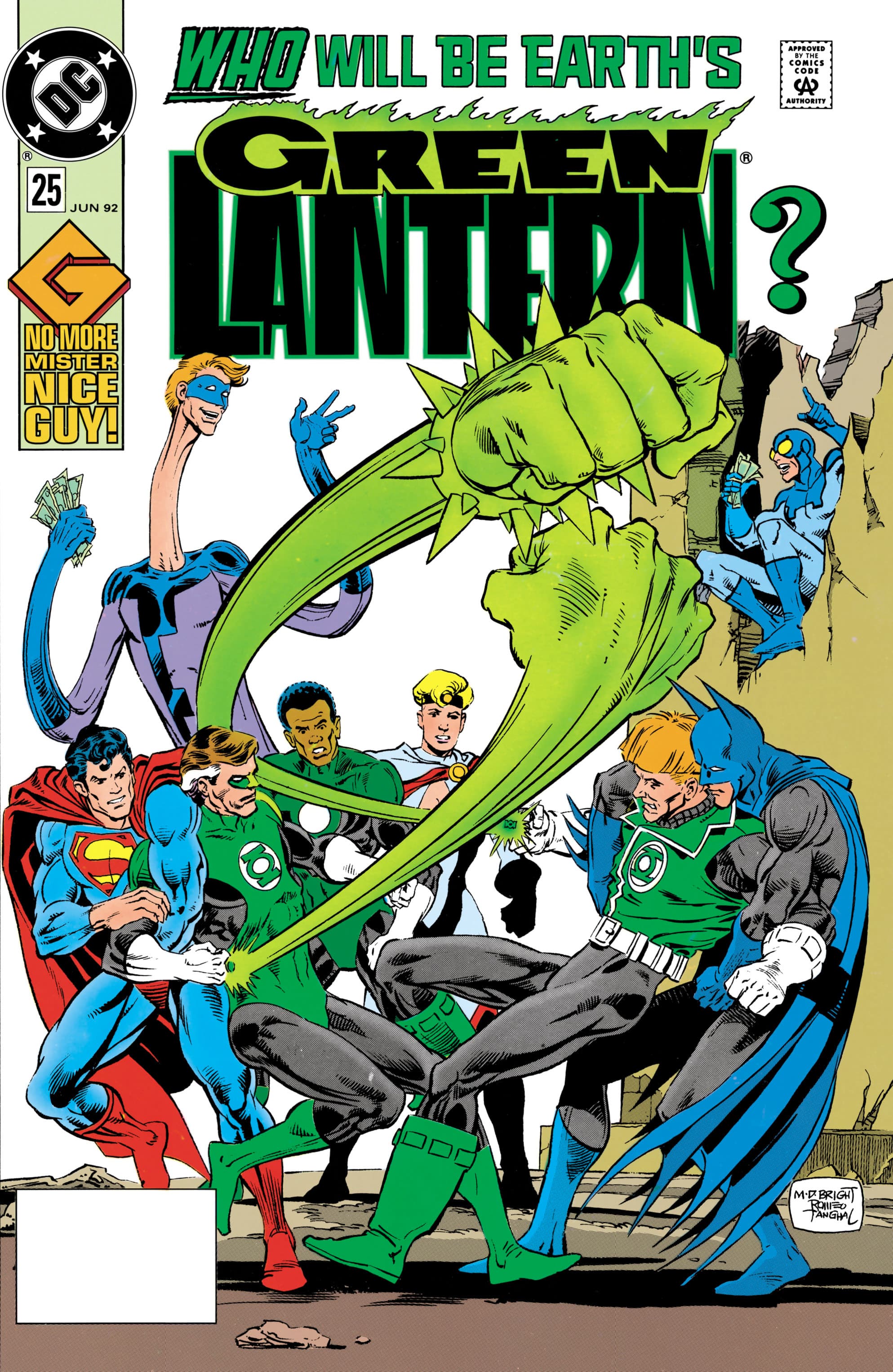 Green Lantern #25 cover