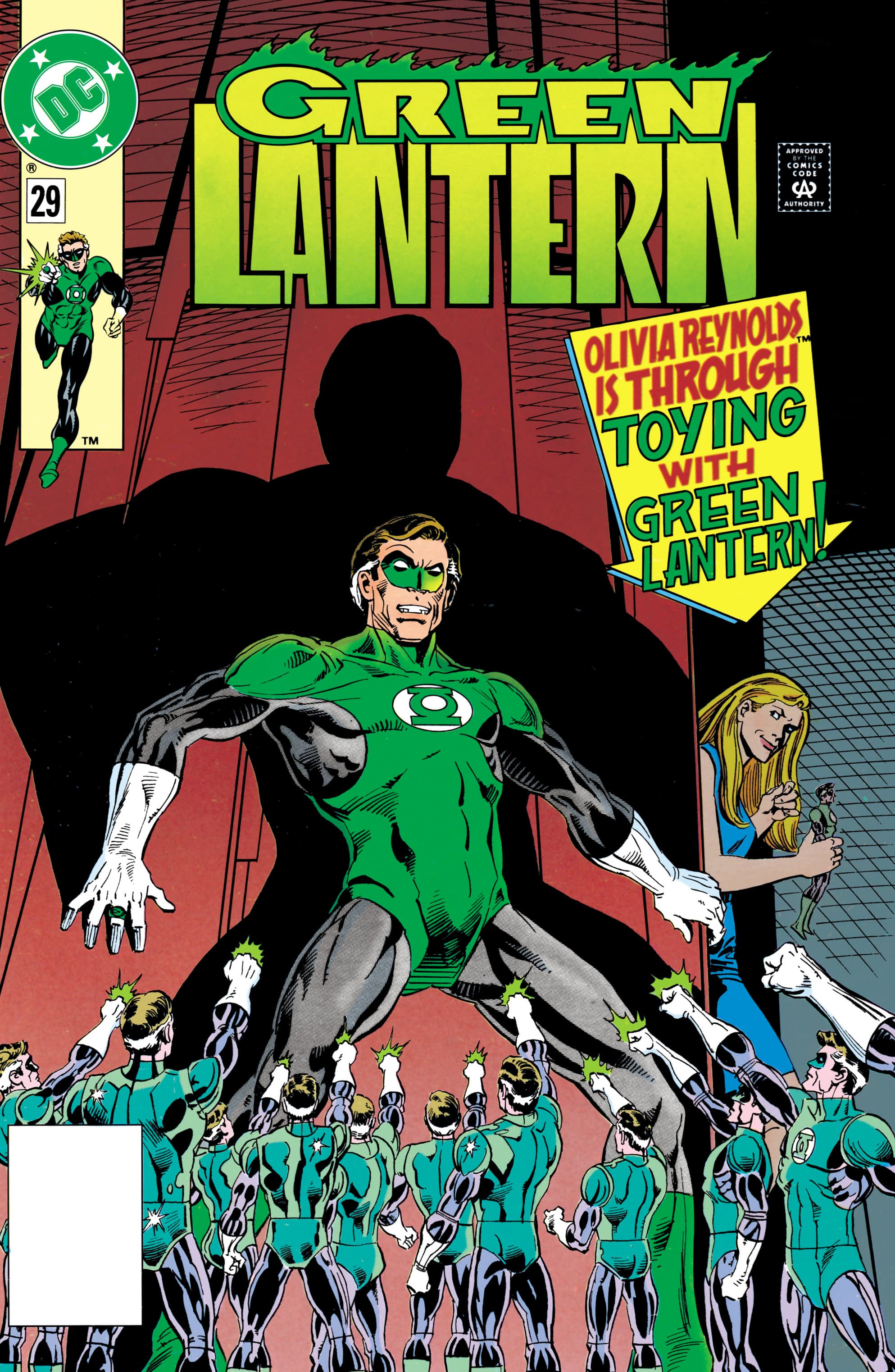 Green Lantern #29 cover