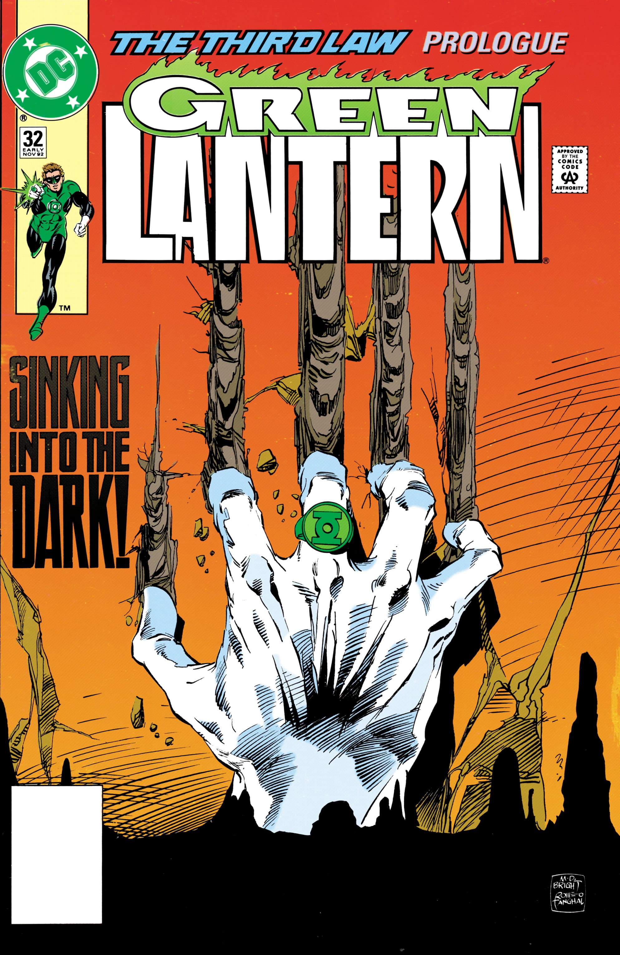 Green Lantern #32 cover