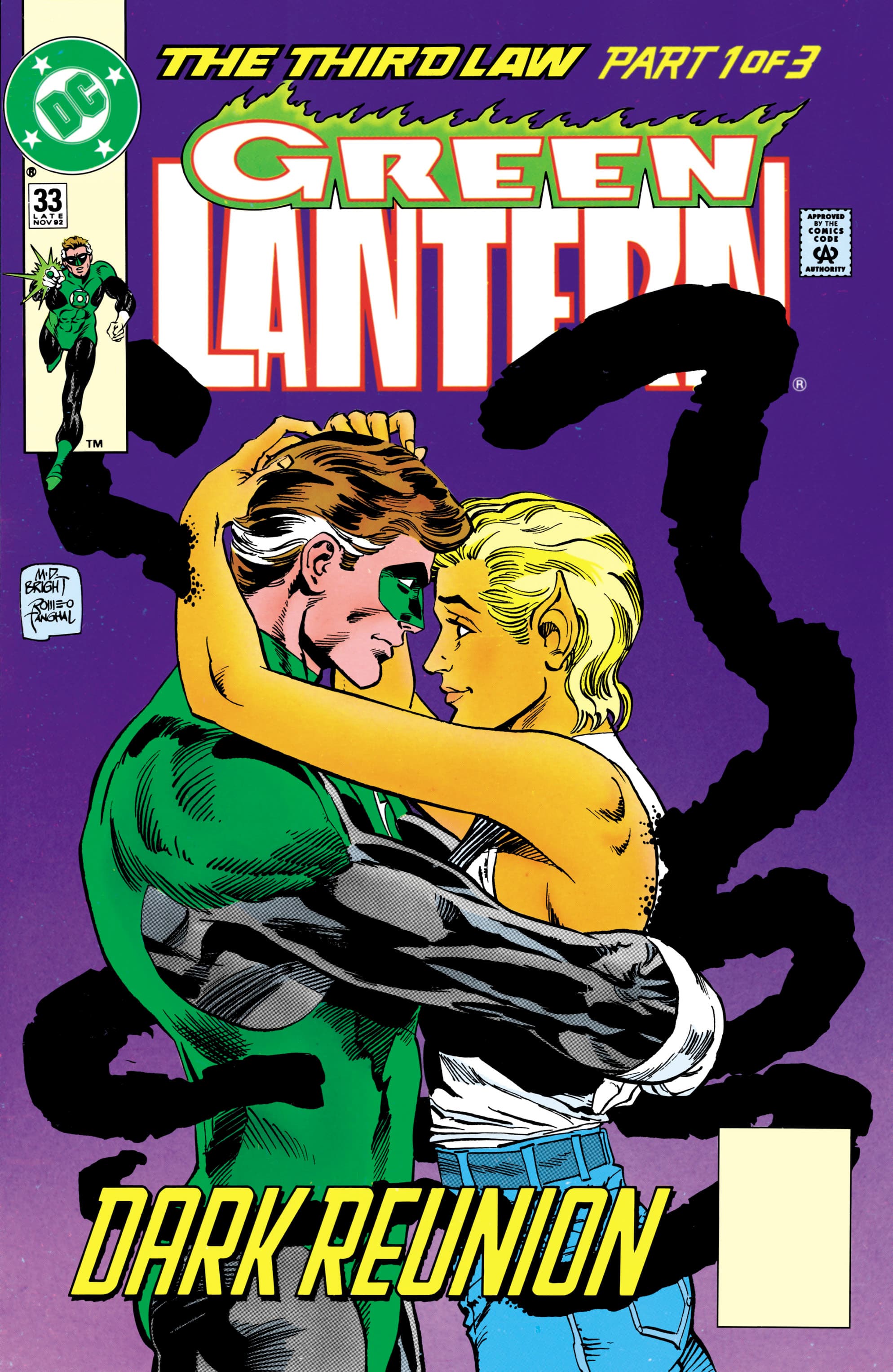 Green Lantern #33 cover