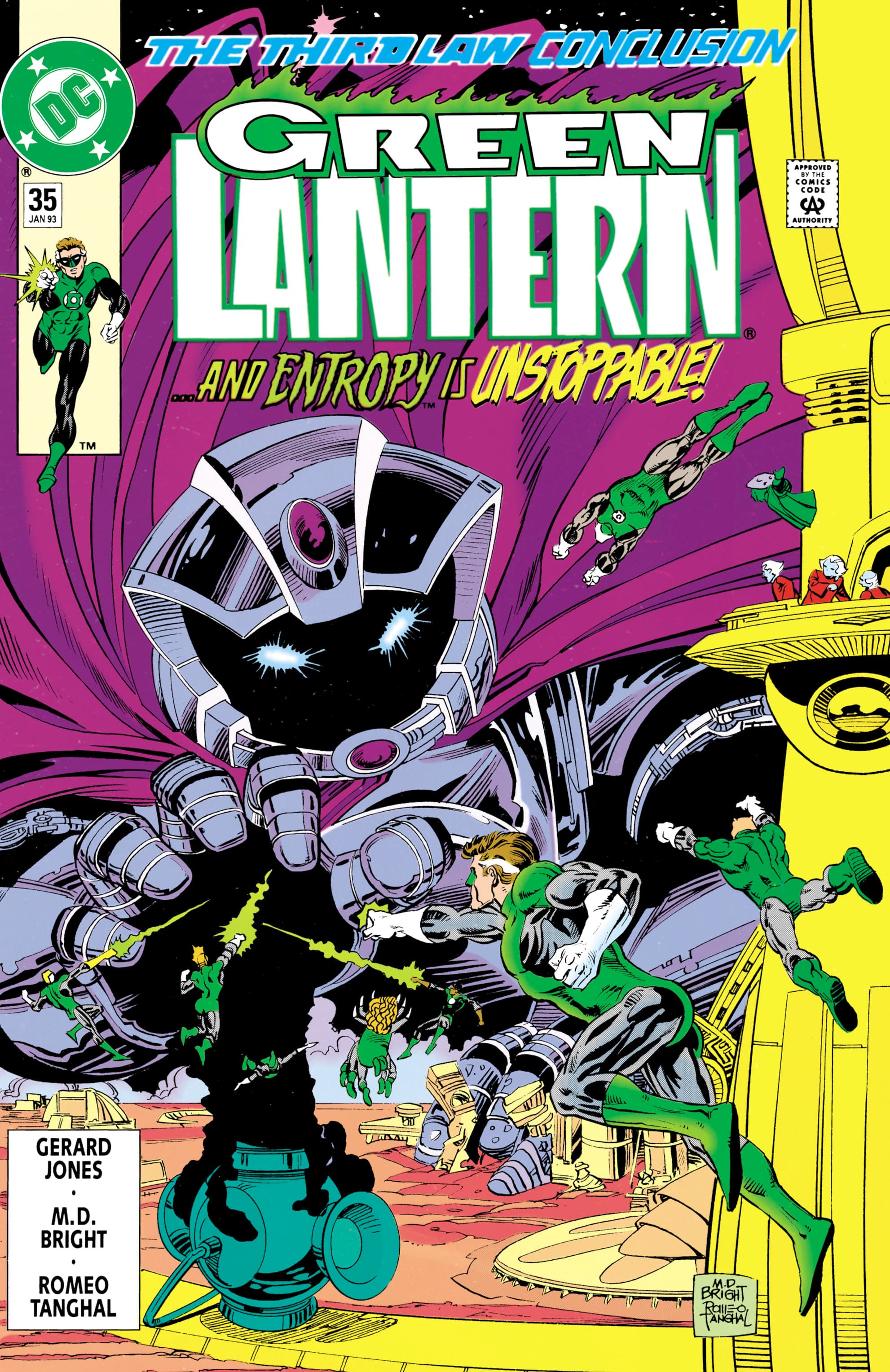 Green Lantern #35 cover