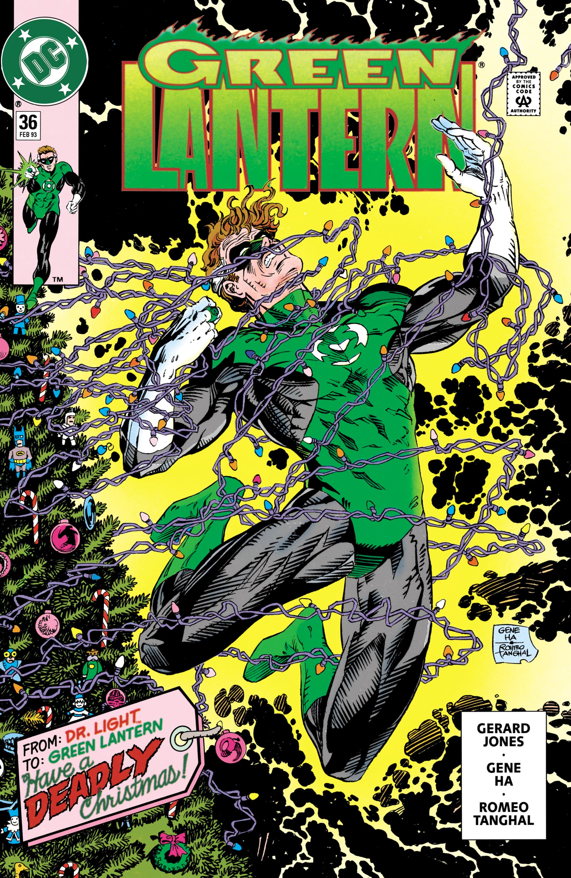 Green Lantern #36 cover