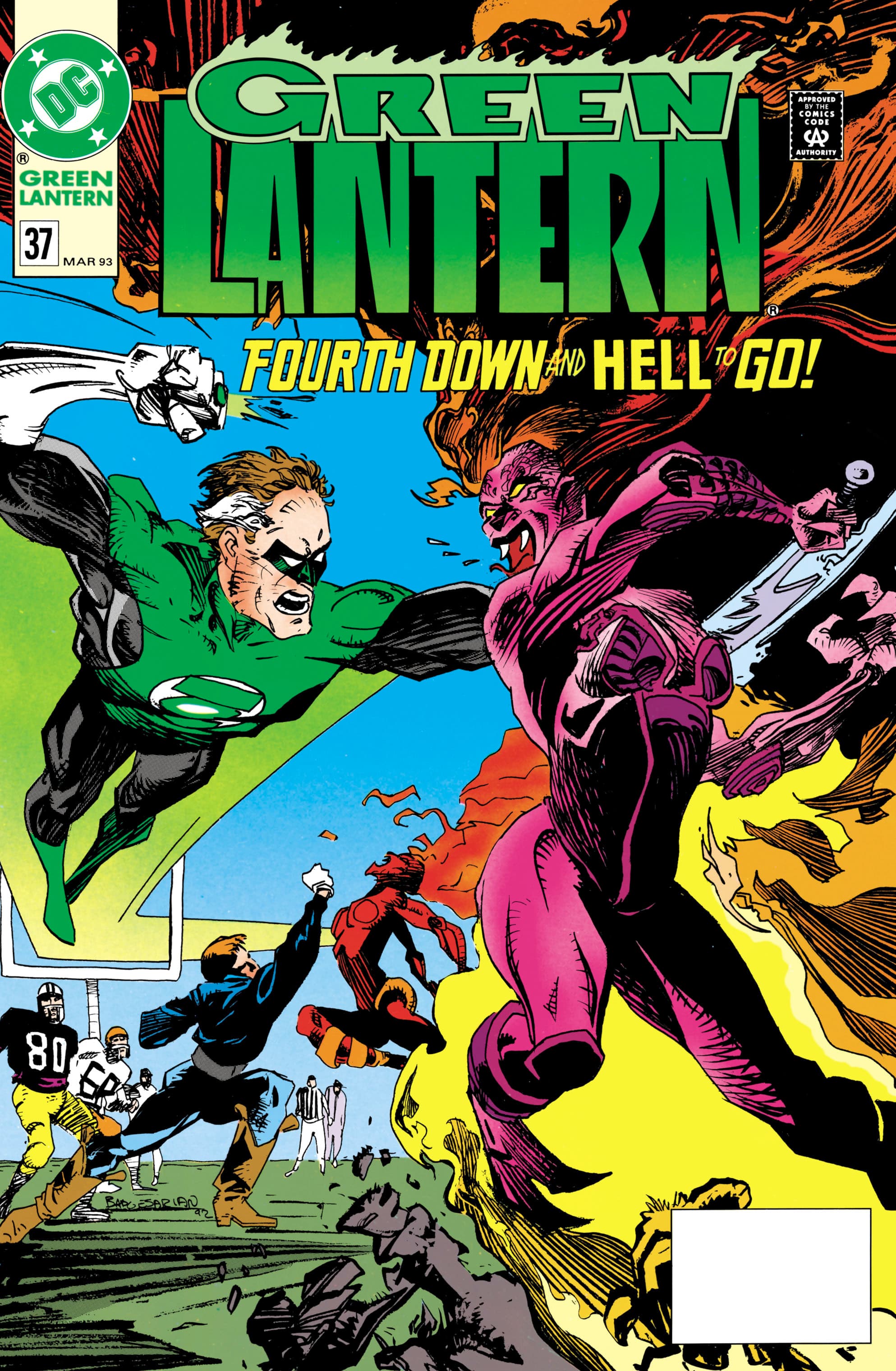 Green Lantern #37 cover