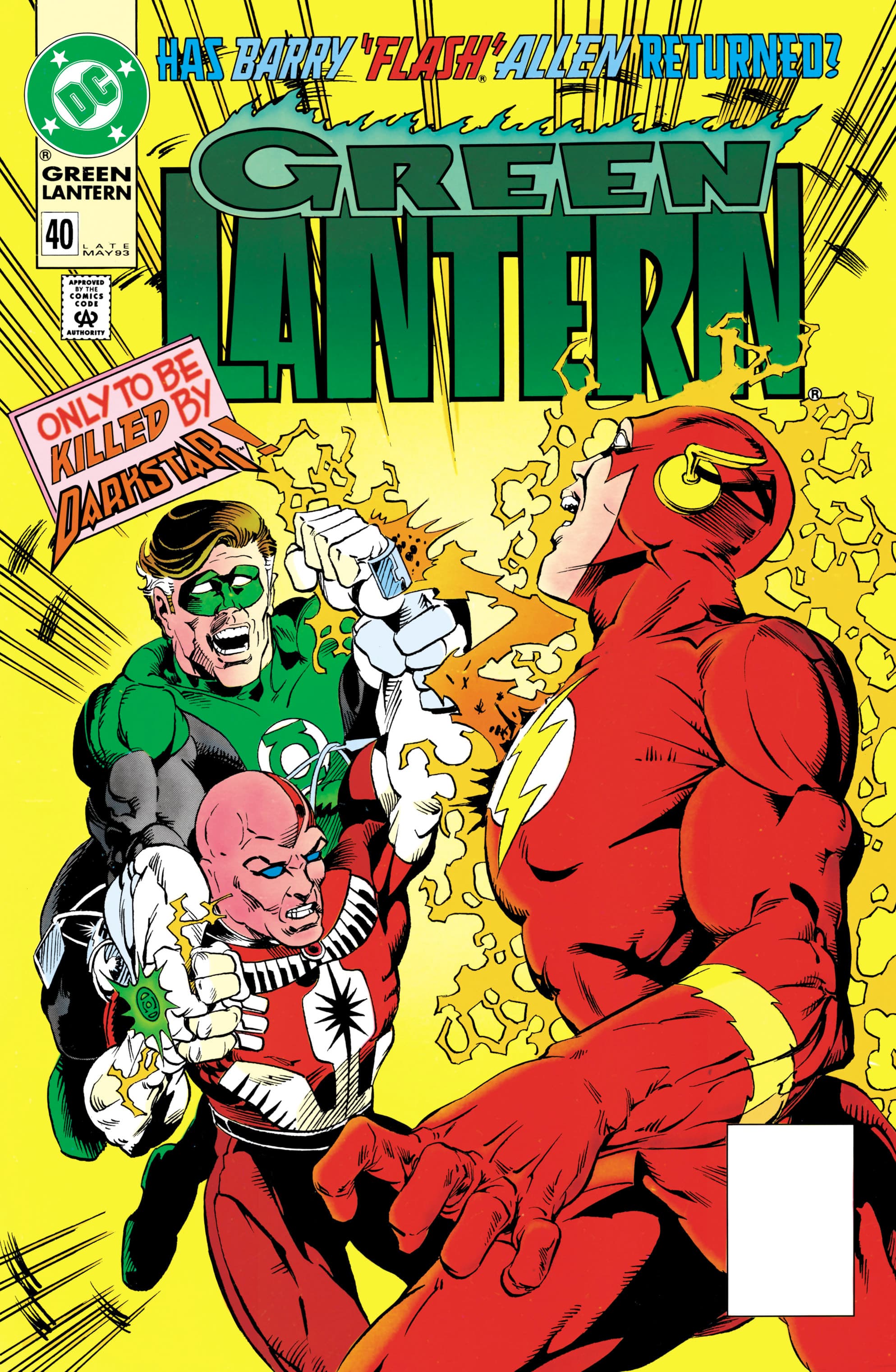 Green Lantern #40 cover