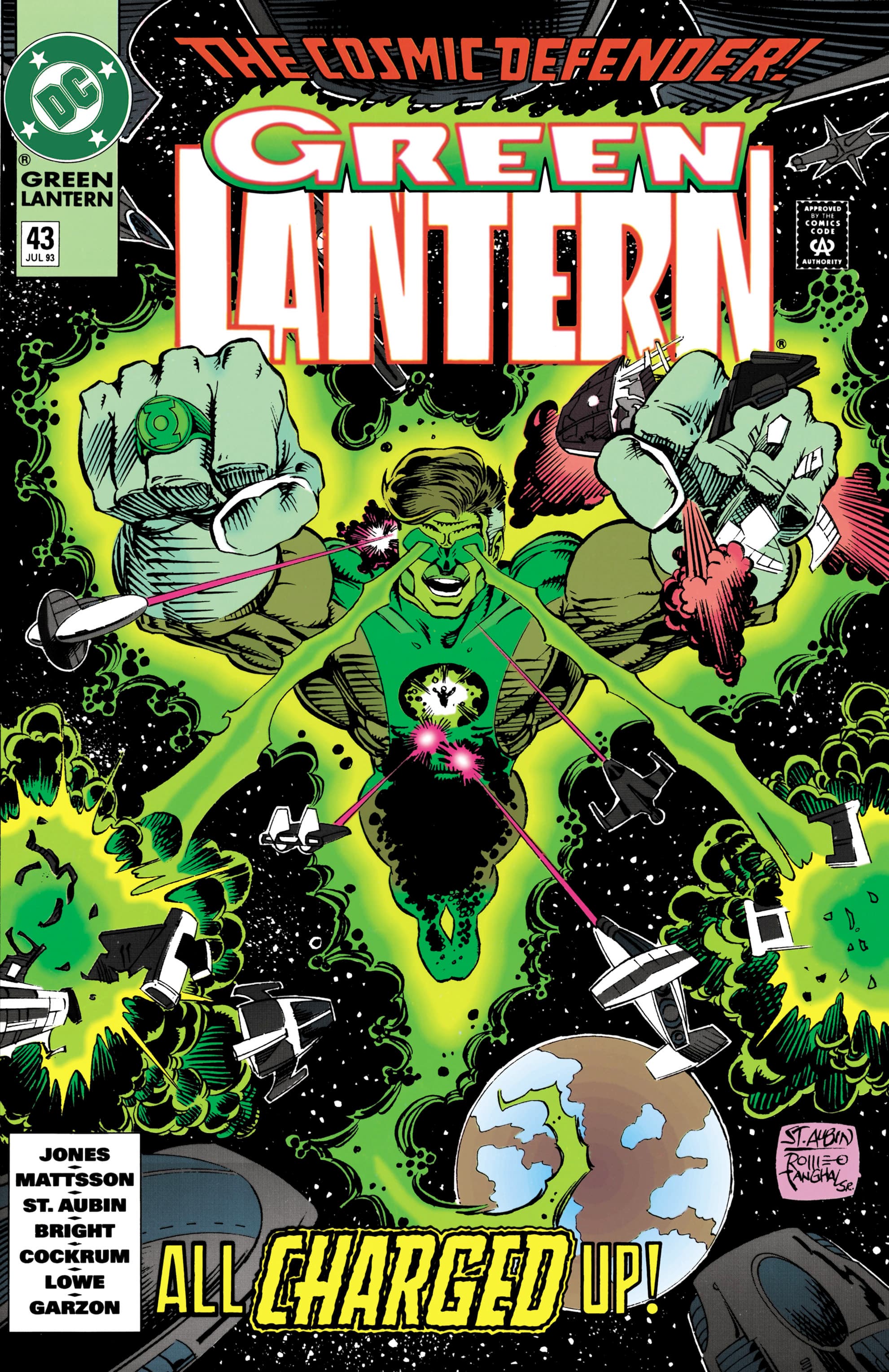 Green Lantern #43 cover