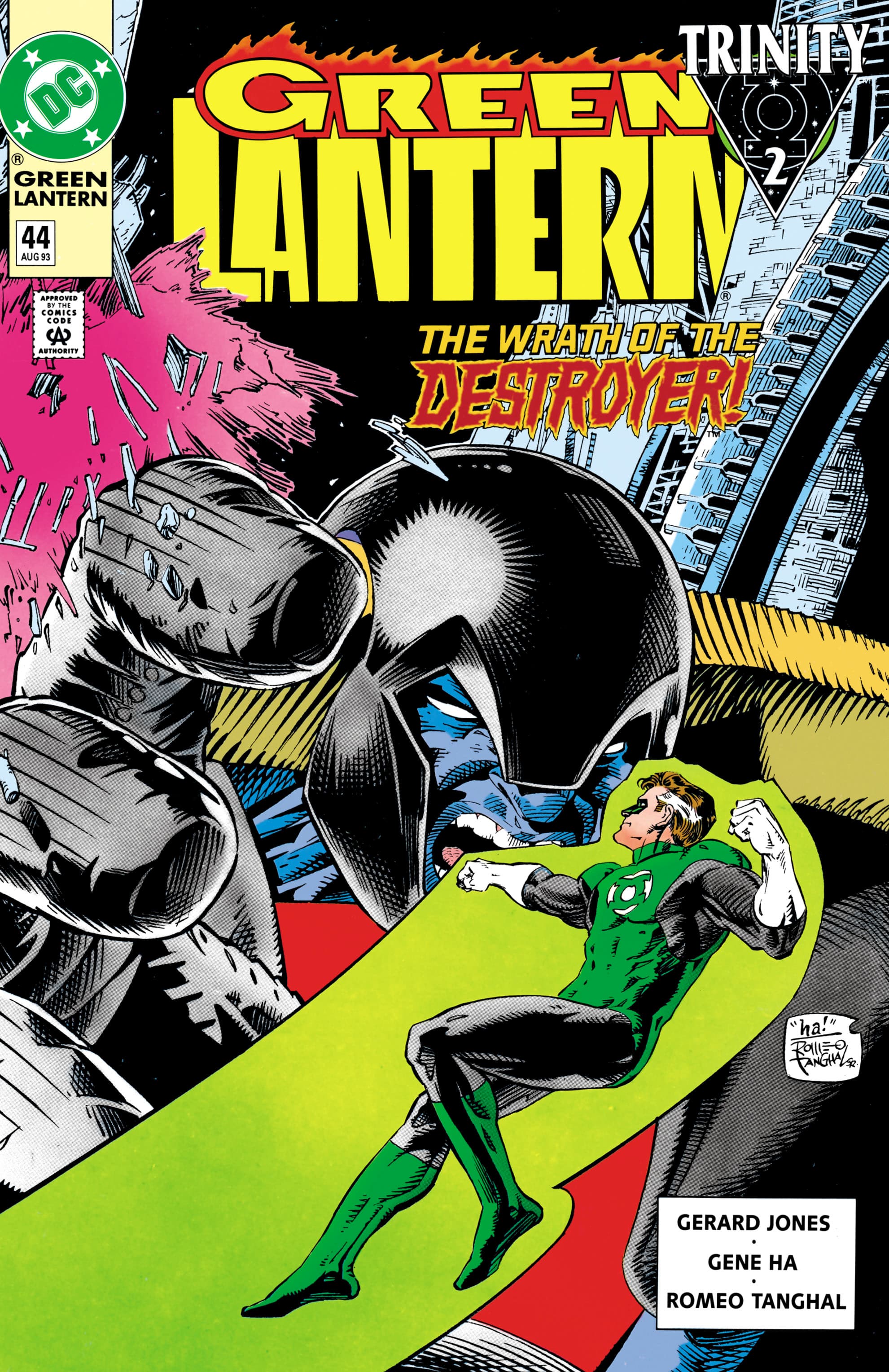 Green Lantern #44 cover