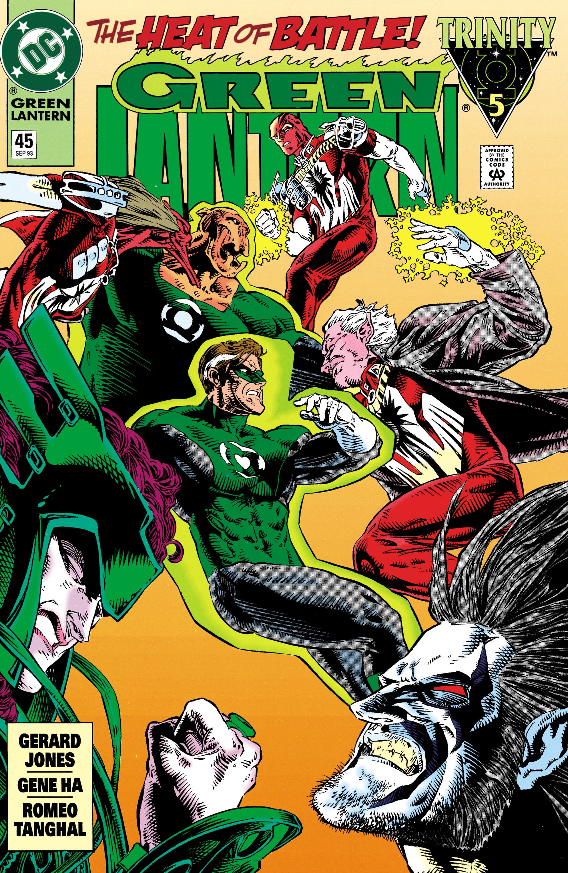 Green Lantern #45 cover