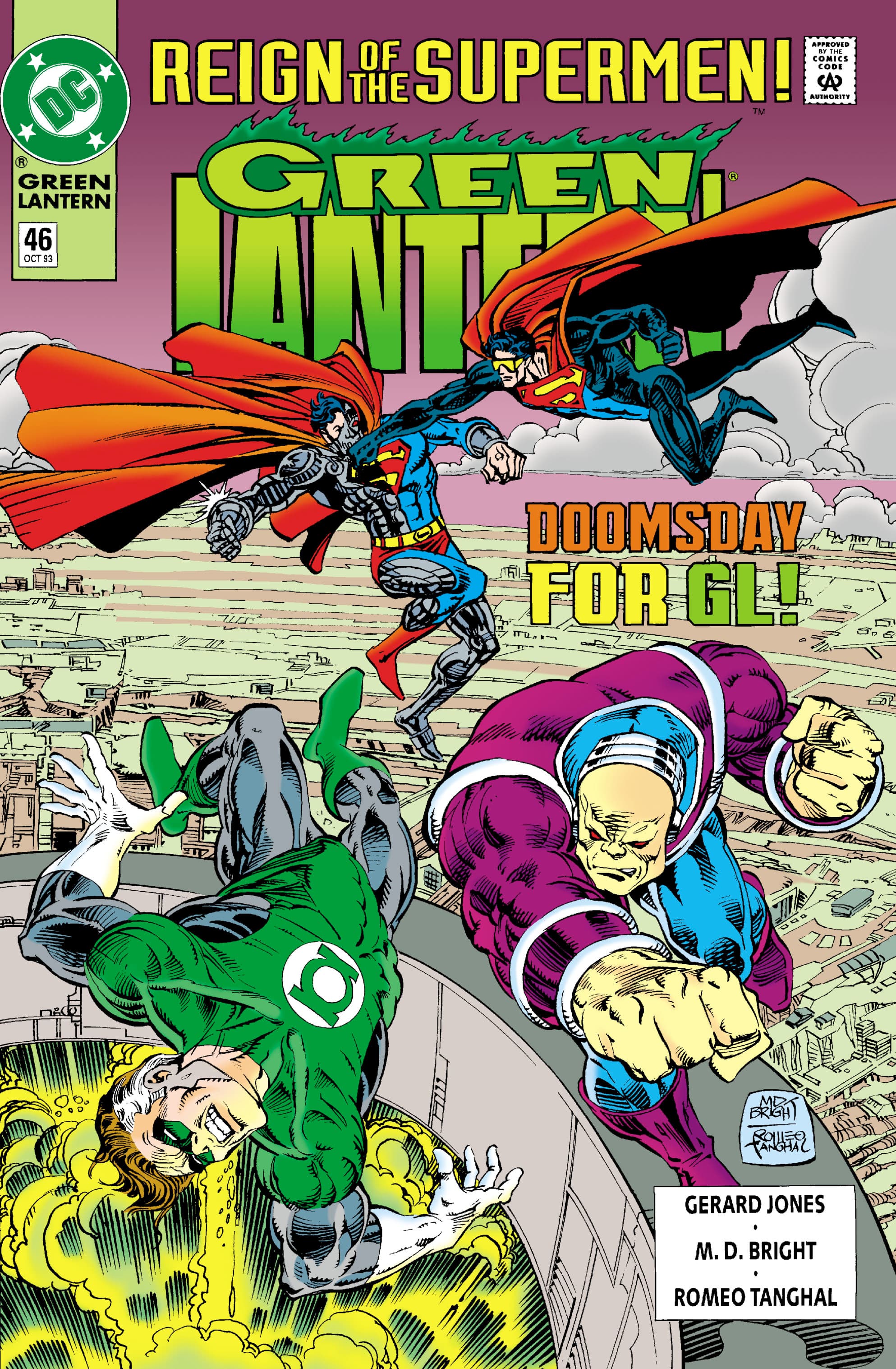 Green Lantern #46 cover