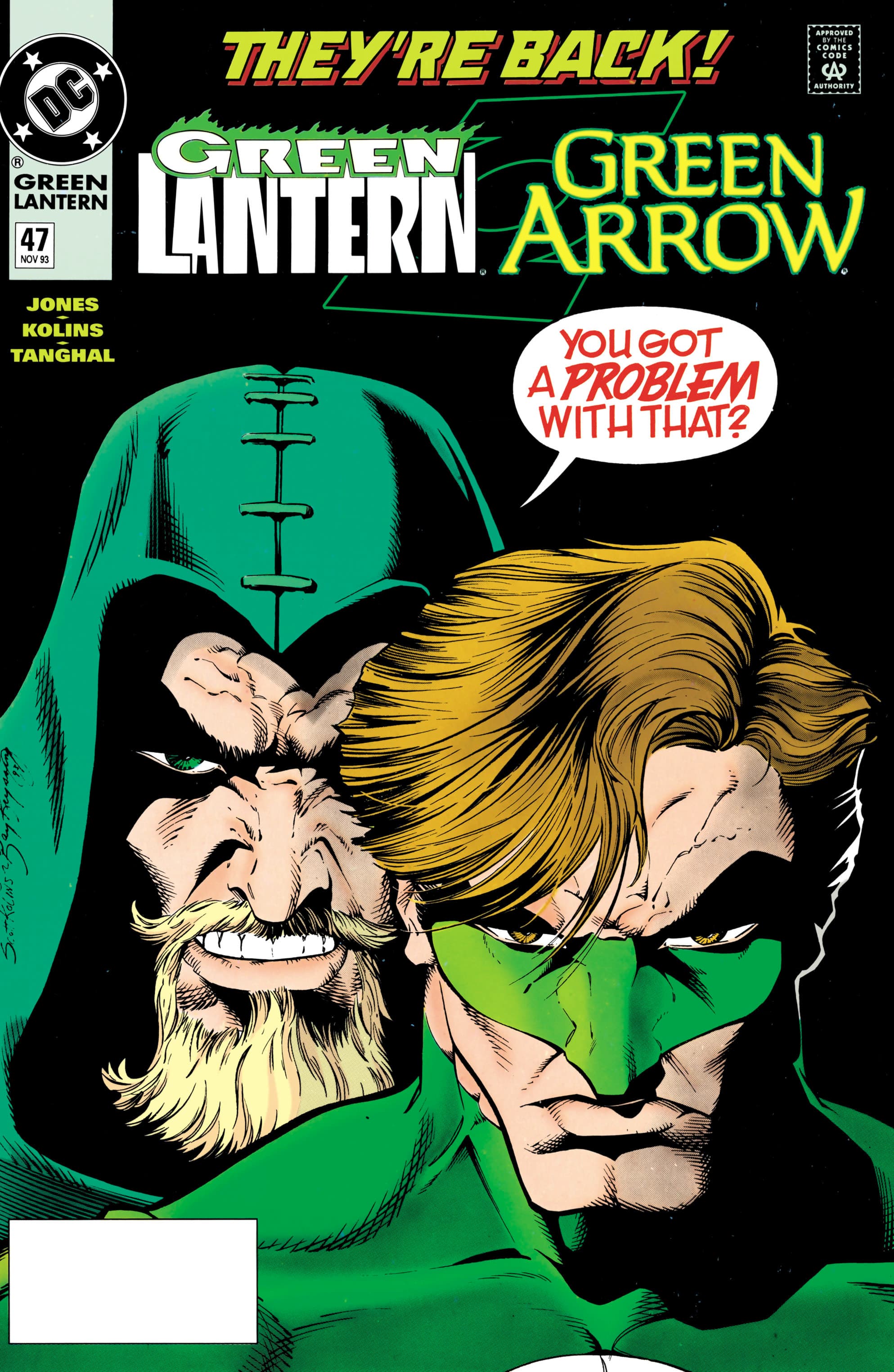 Green Lantern #47 cover