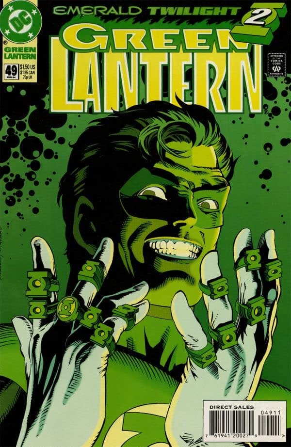 Green Lantern #49 cover