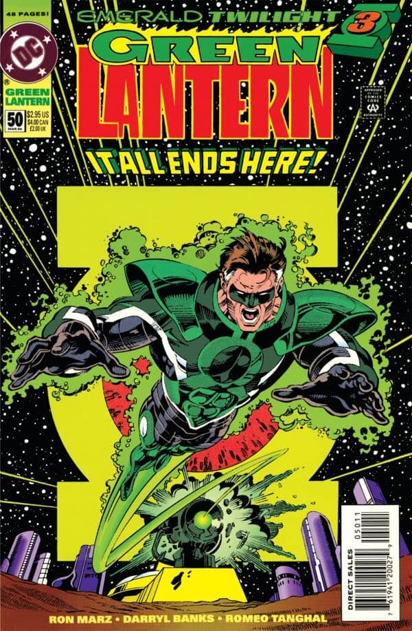 Green Lantern #50 cover