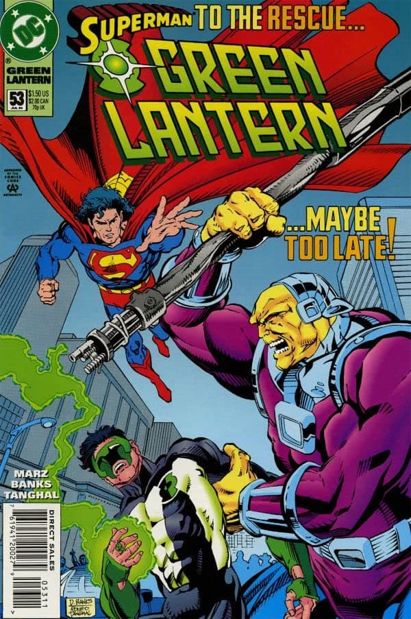 Green Lantern #53 cover