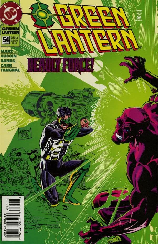Green Lantern #54 cover
