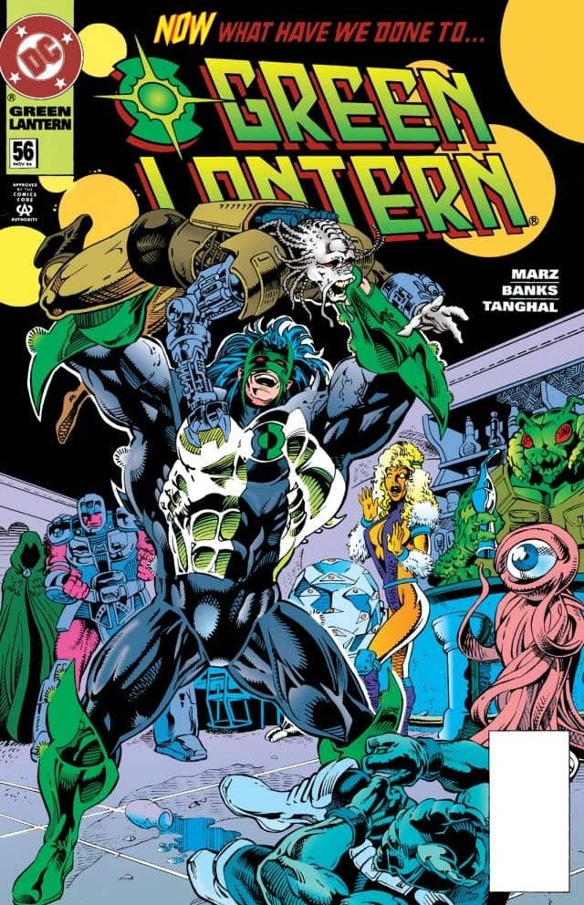 Green Lantern #56 cover