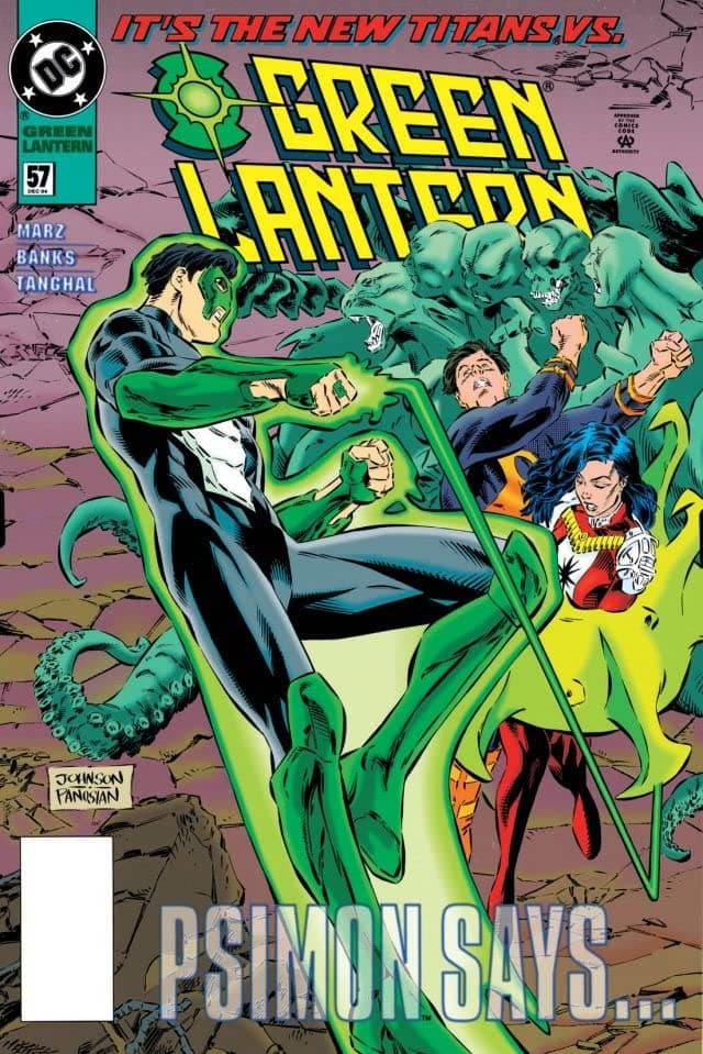 Green Lantern #57 cover