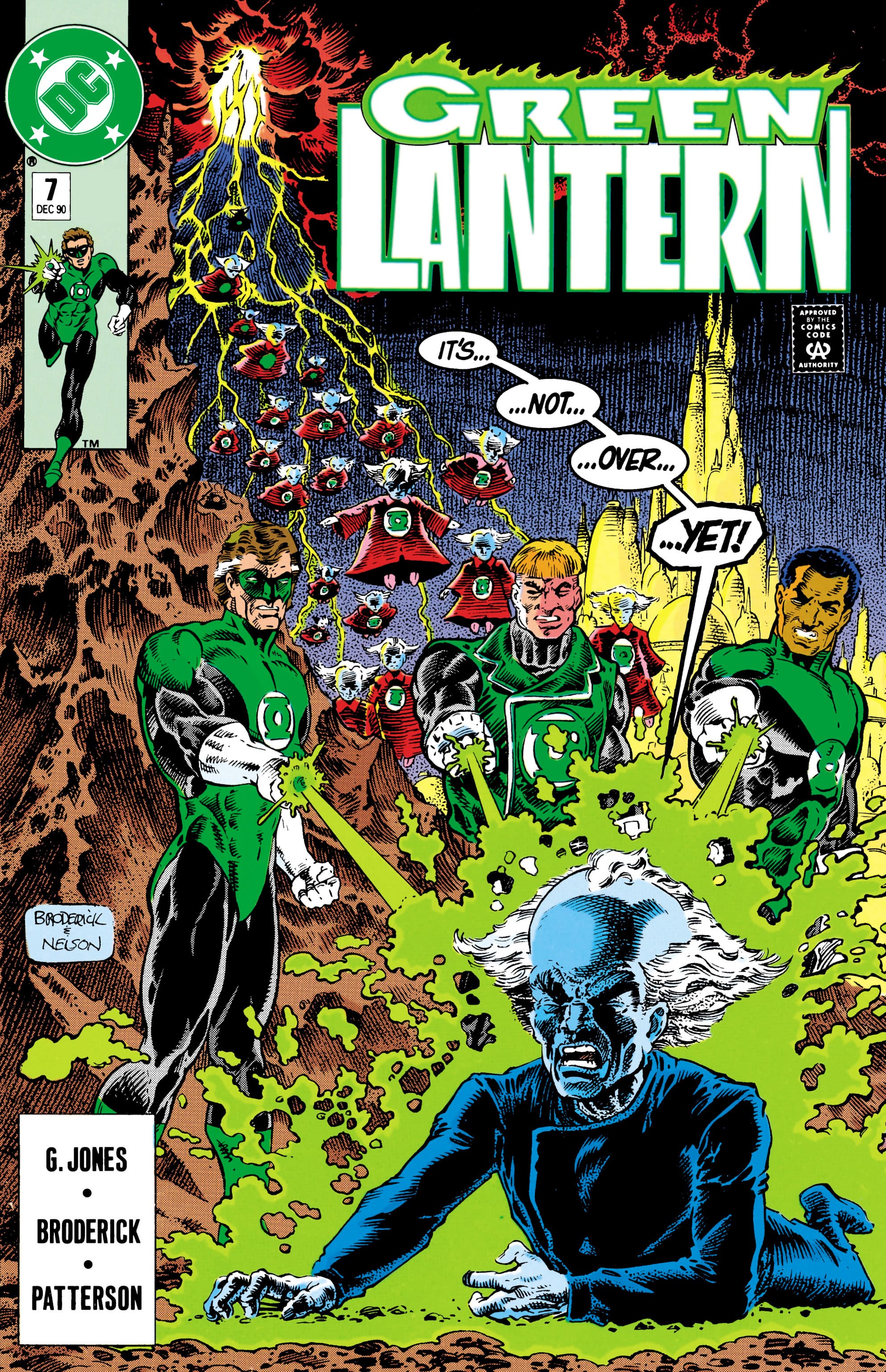 Green Lantern #7 cover