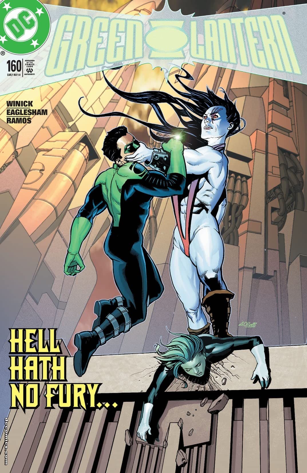 Green Lantern #160 cover