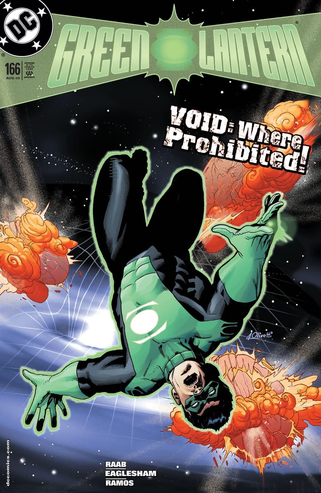 Green Lantern #166 cover