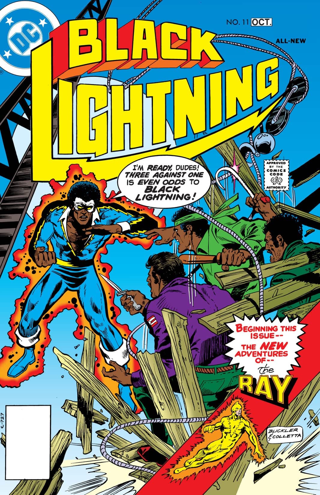 Black Lightning #11 cover