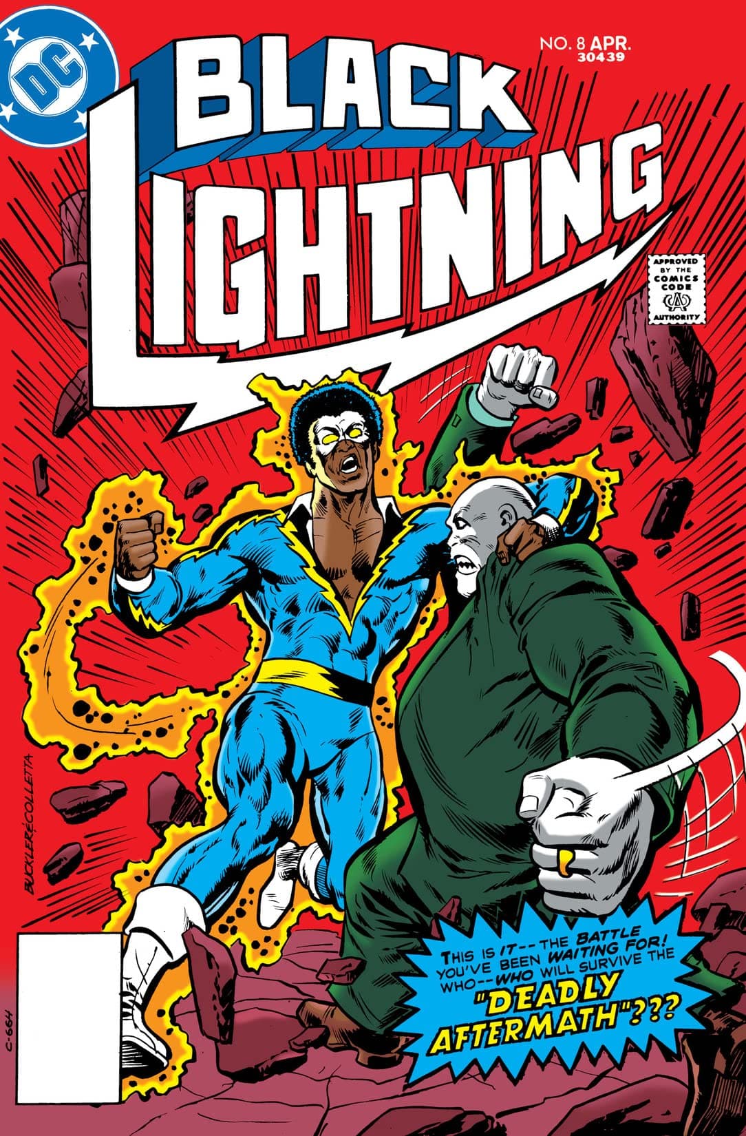 Black Lightning #8 cover