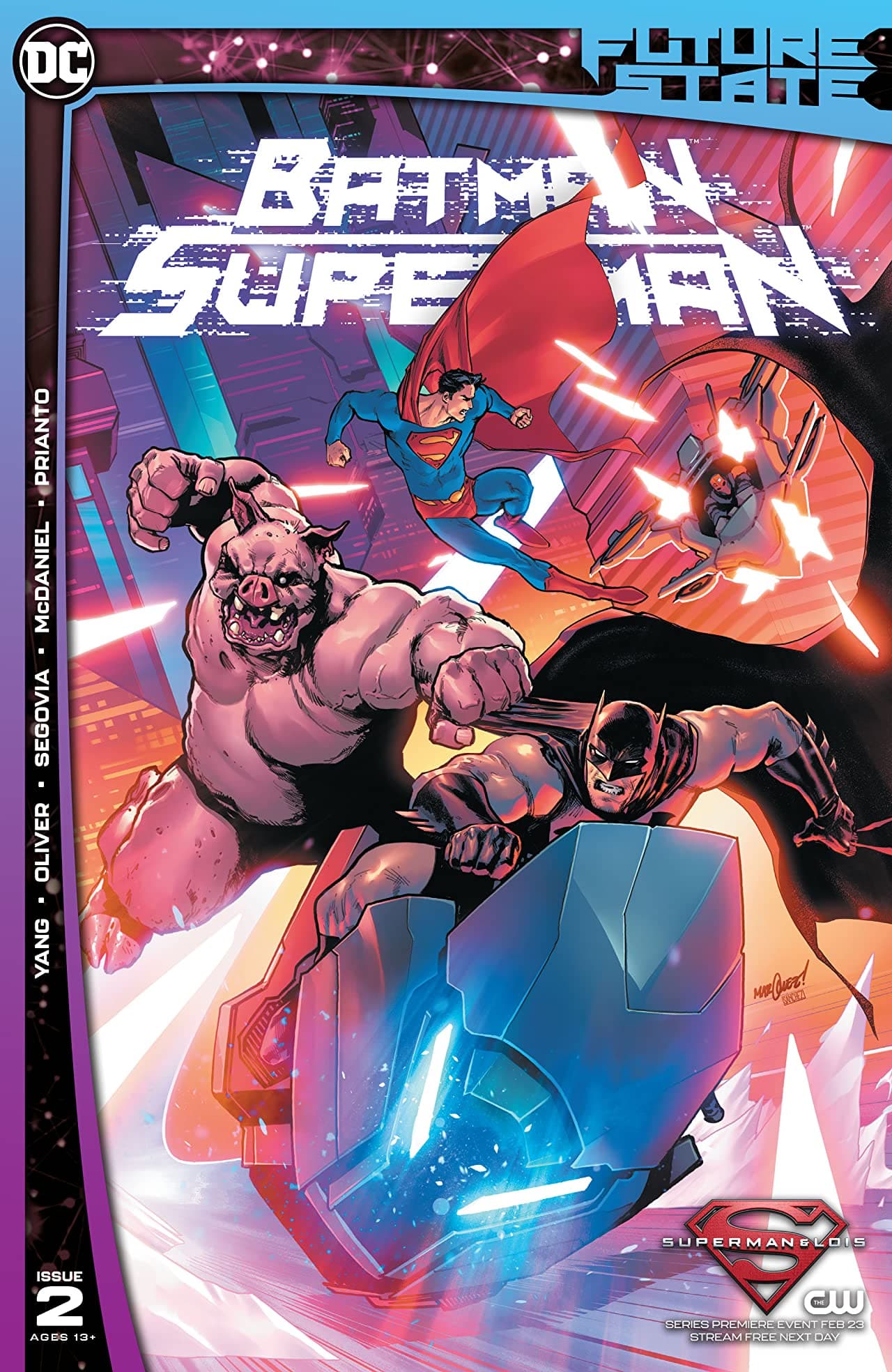Future State: Batman/Superman #2 cover