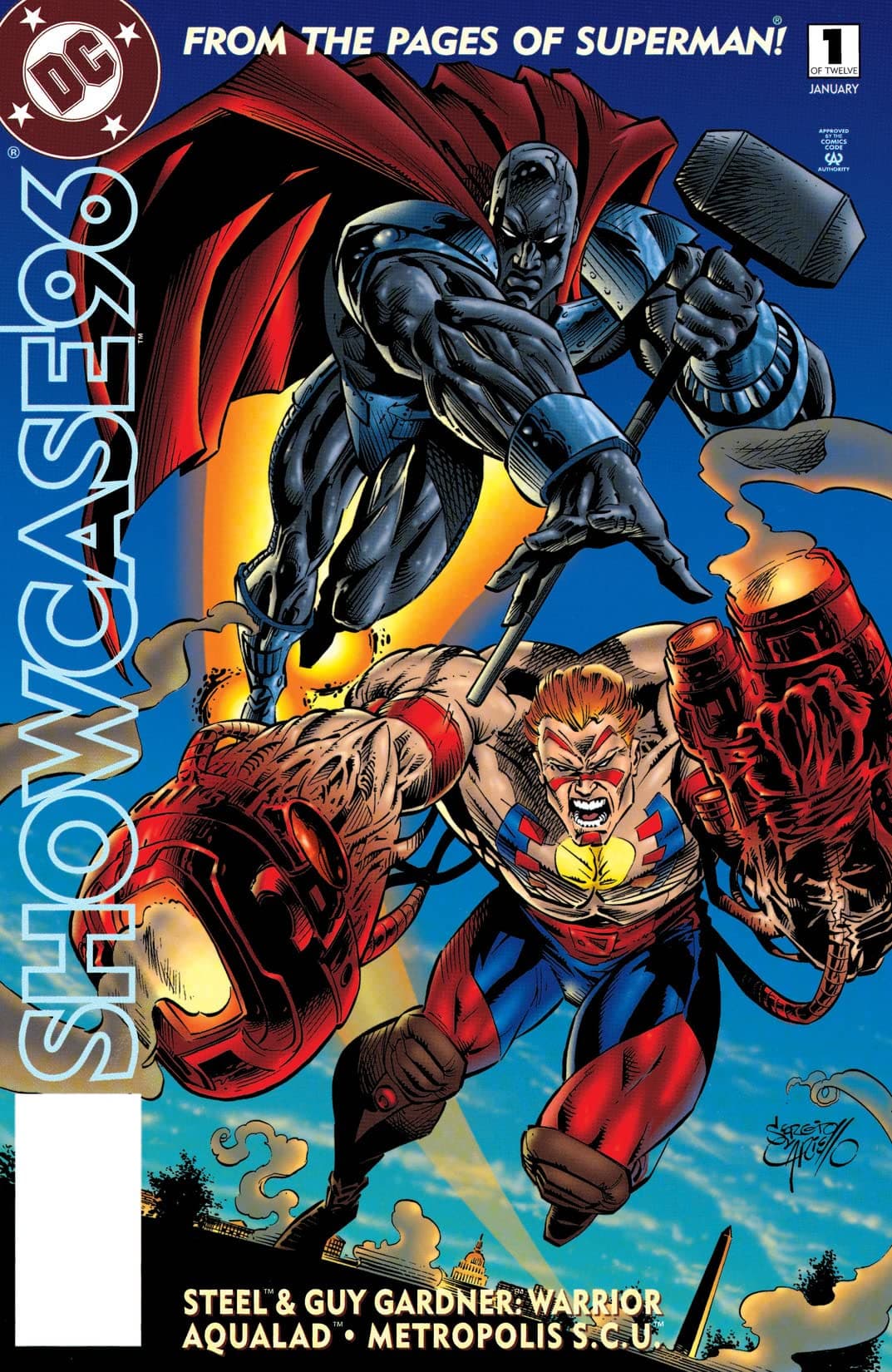 Showcase '96 cover — © DC Comics