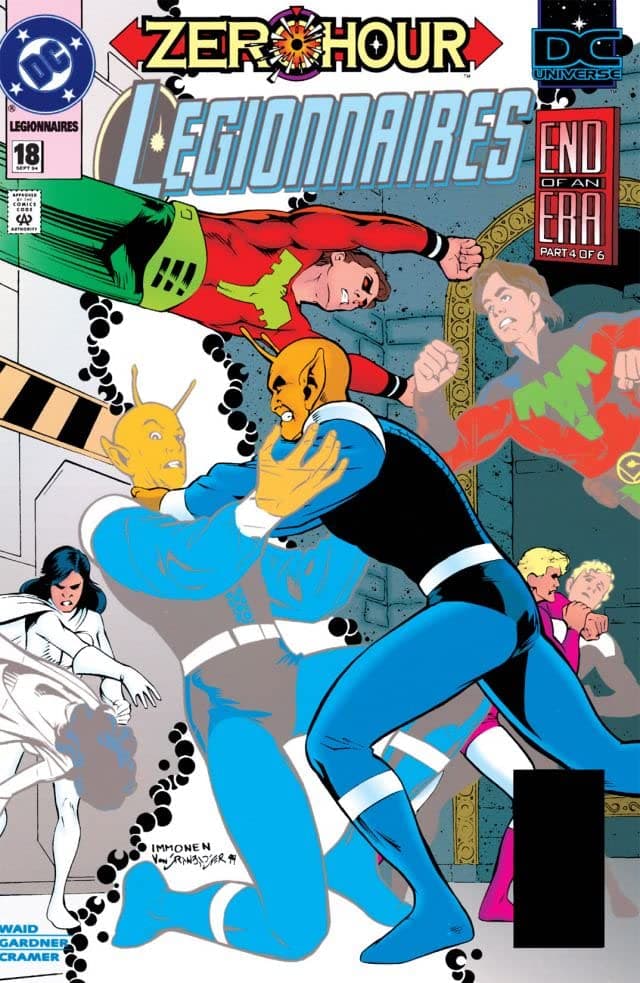 Legionnaires #18 cover