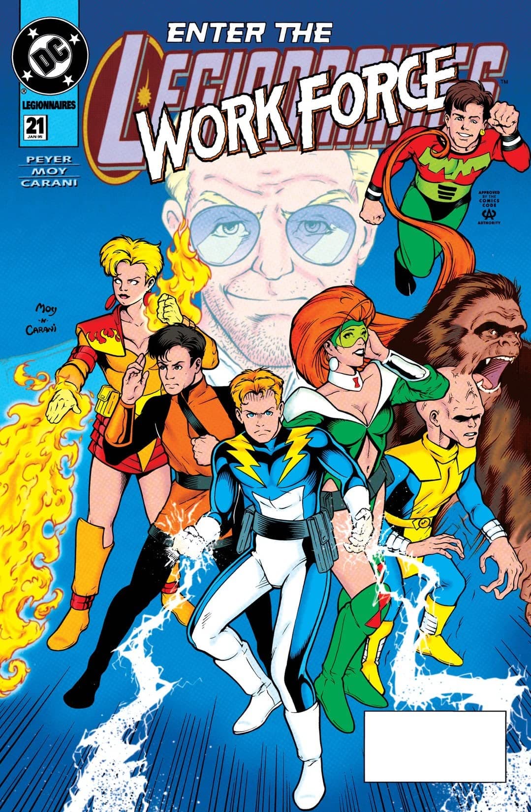 Legionnaires #21 cover