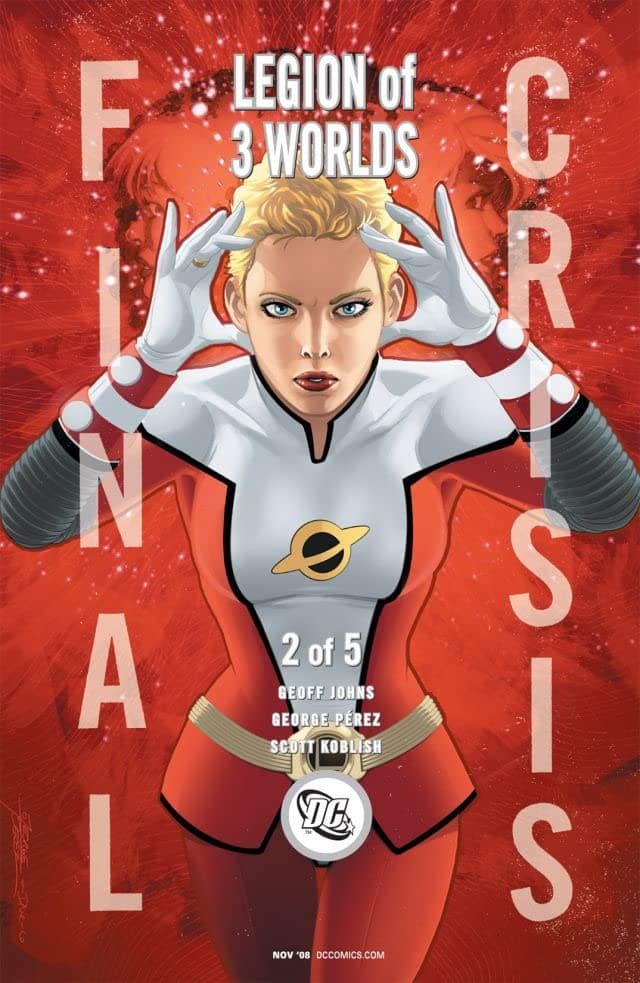 Final Crisis: Legion of Three Worlds #2 cover