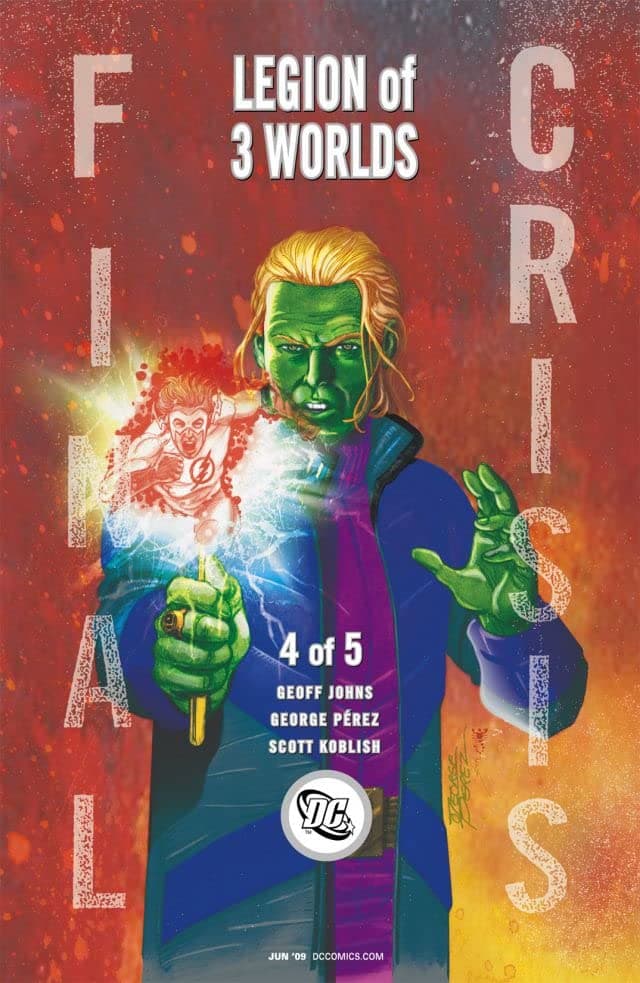 Final Crisis: Legion of Three Worlds #4 cover