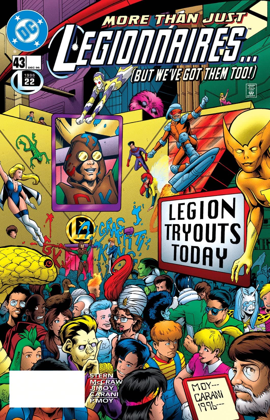 Legionnaires #43 cover
