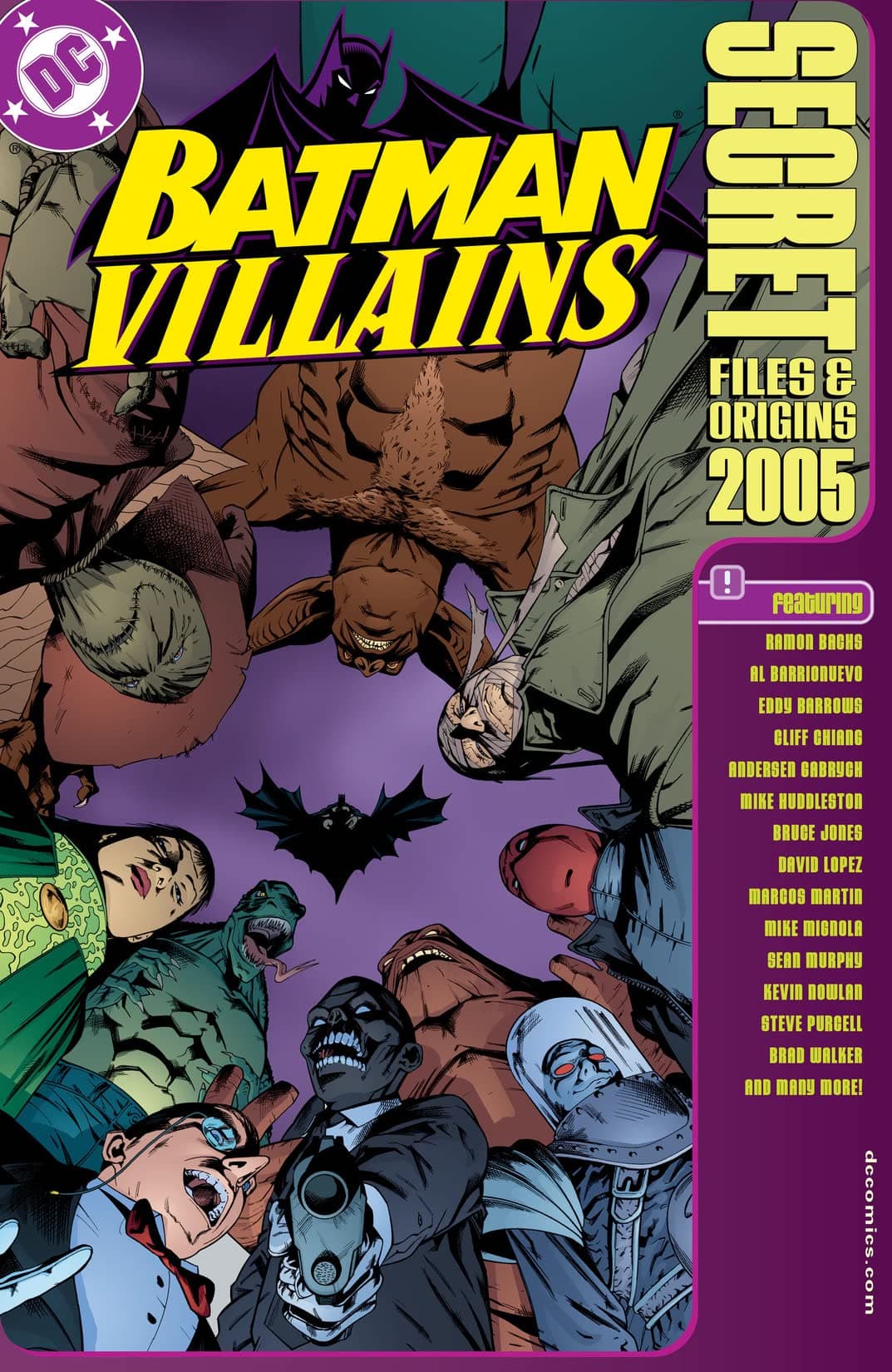 Batman Villains Secret Files And Origins 2005 #1 cover