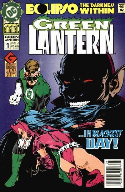 Green Lantern Annual #1 cover