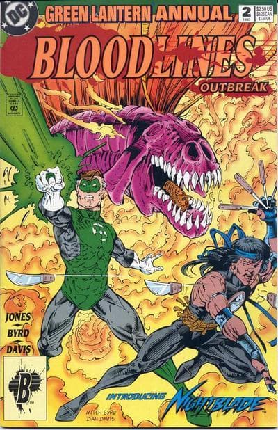 Green Lantern Annual #2 cover